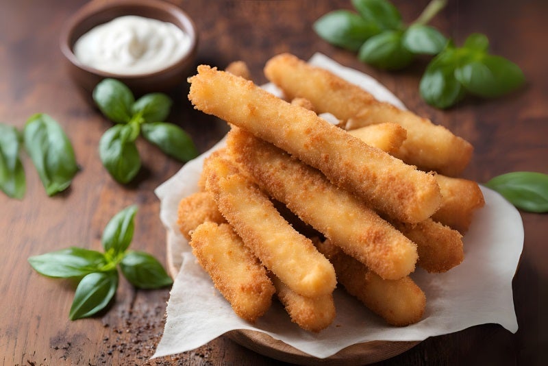 Receita de Palito de Frango com Queijo Crocante na Air Fryer