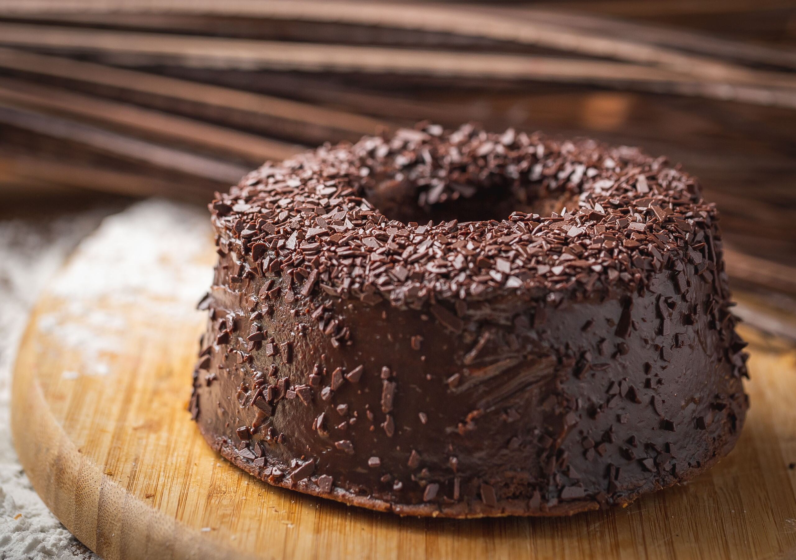 Receita de Bolo de Chocolate Sem Lactose