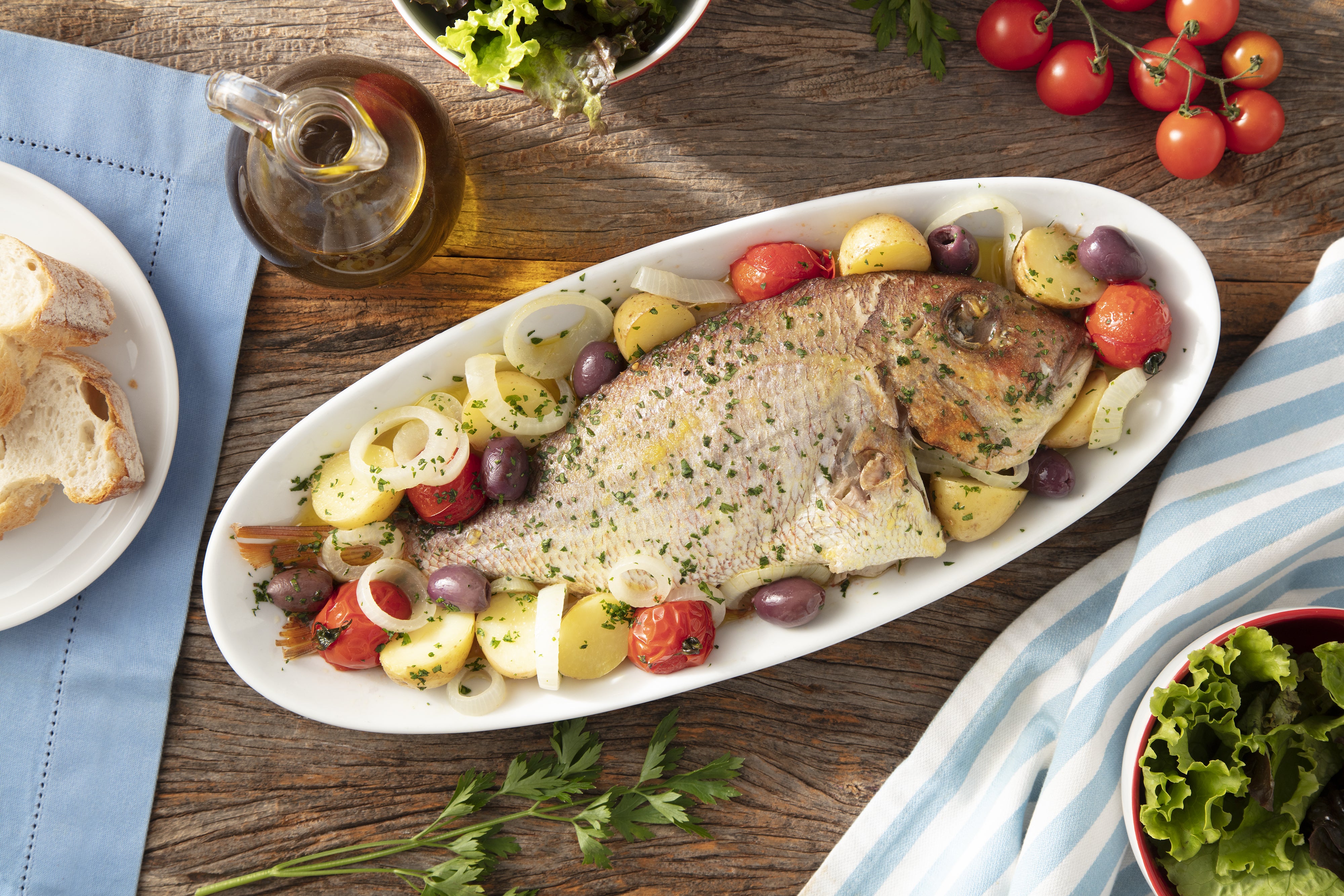 Tilápia Assada Receitas Nestlé