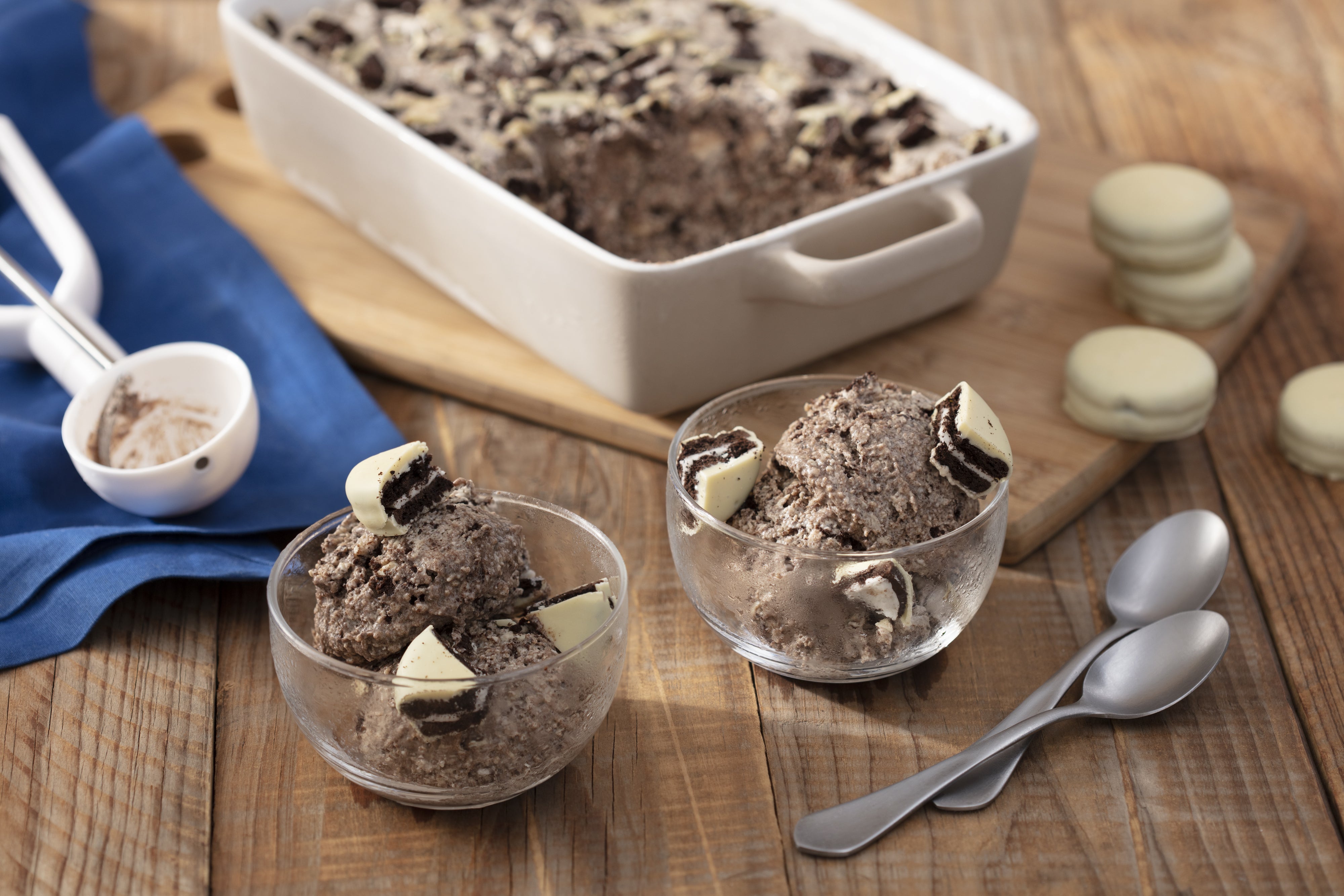 Receita de Sorvete de Negresco Coberto