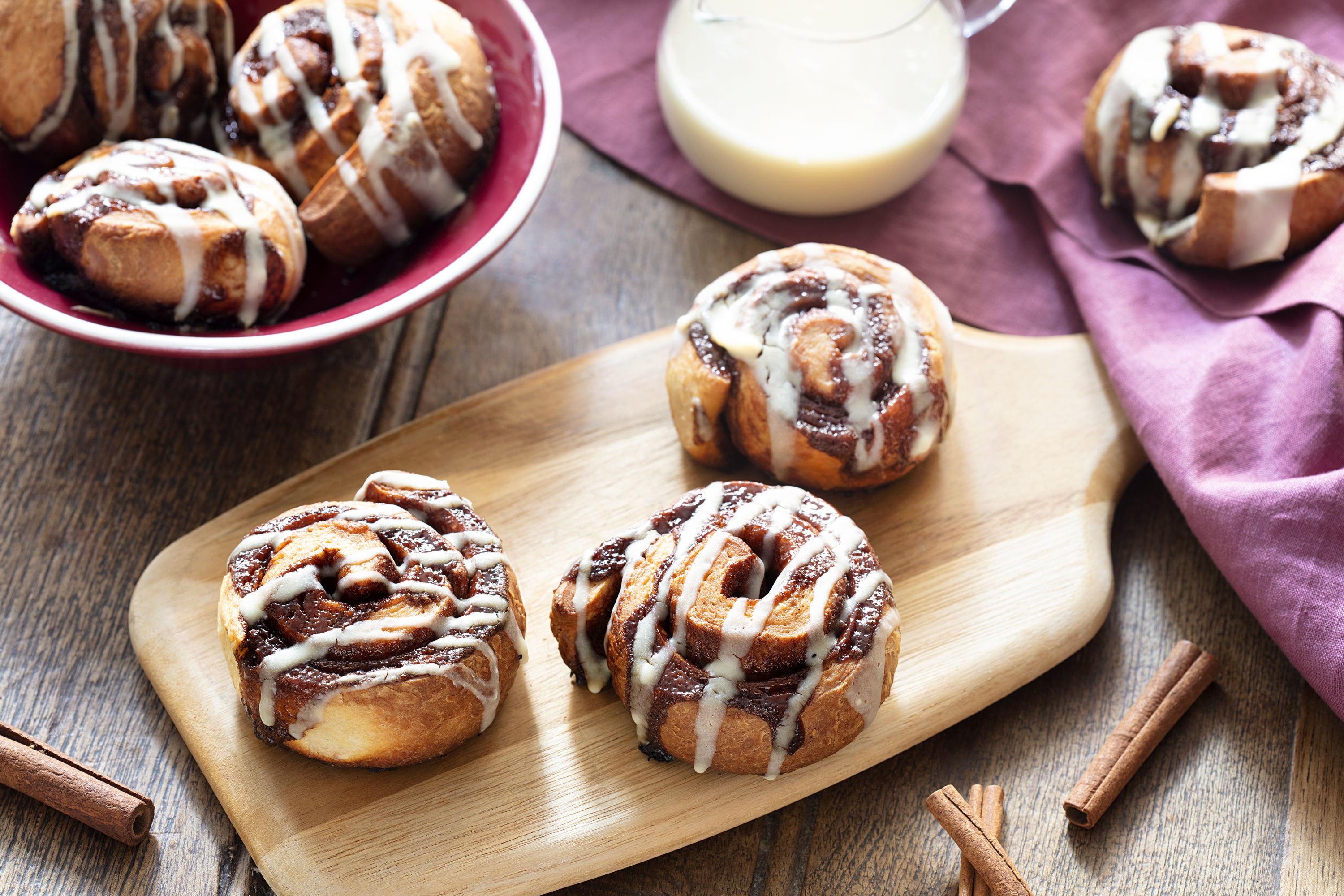 Receita de Cinnamon Roll, Receita