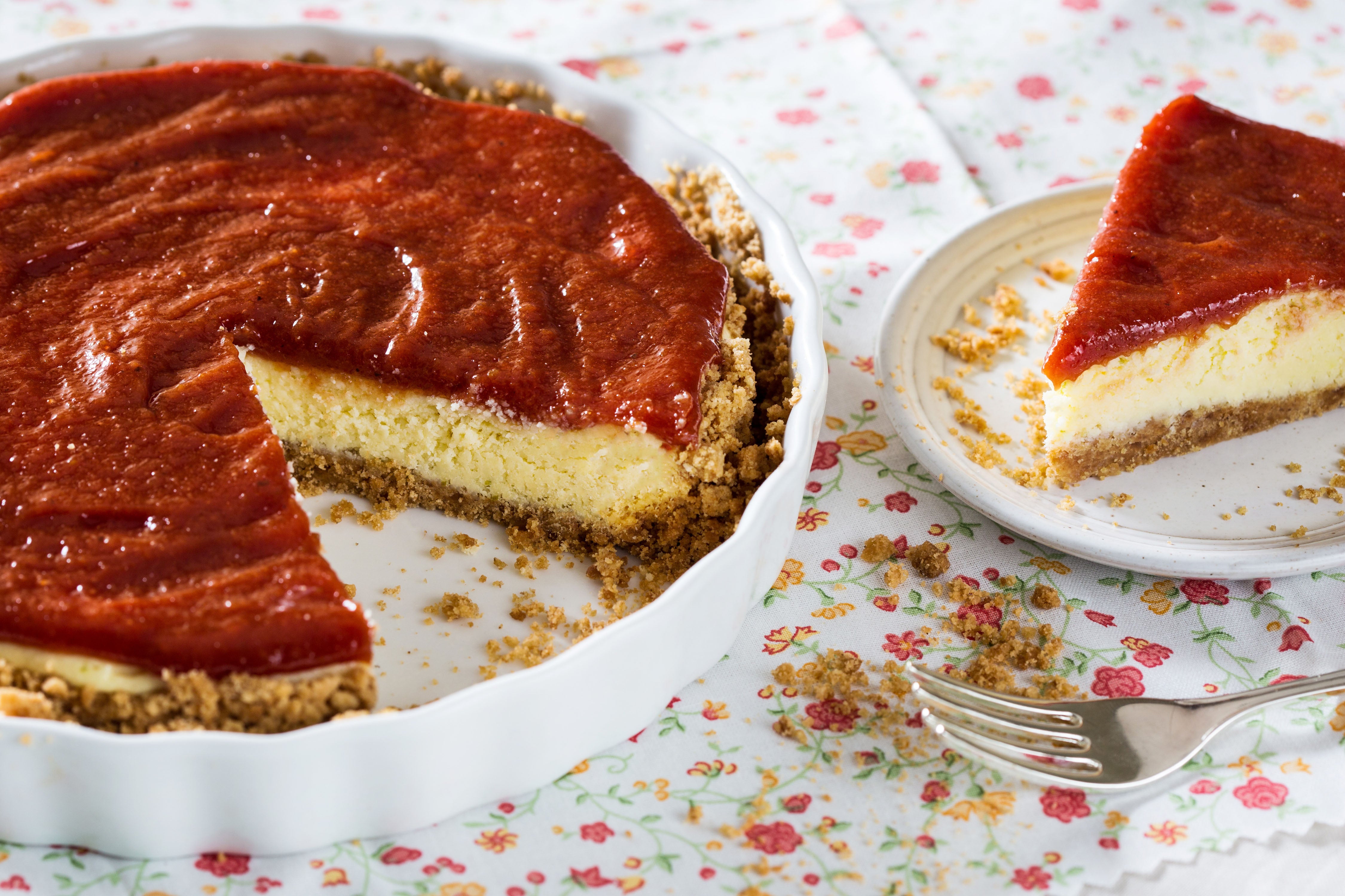 Cheesecake Rápida de Micro-Ondas