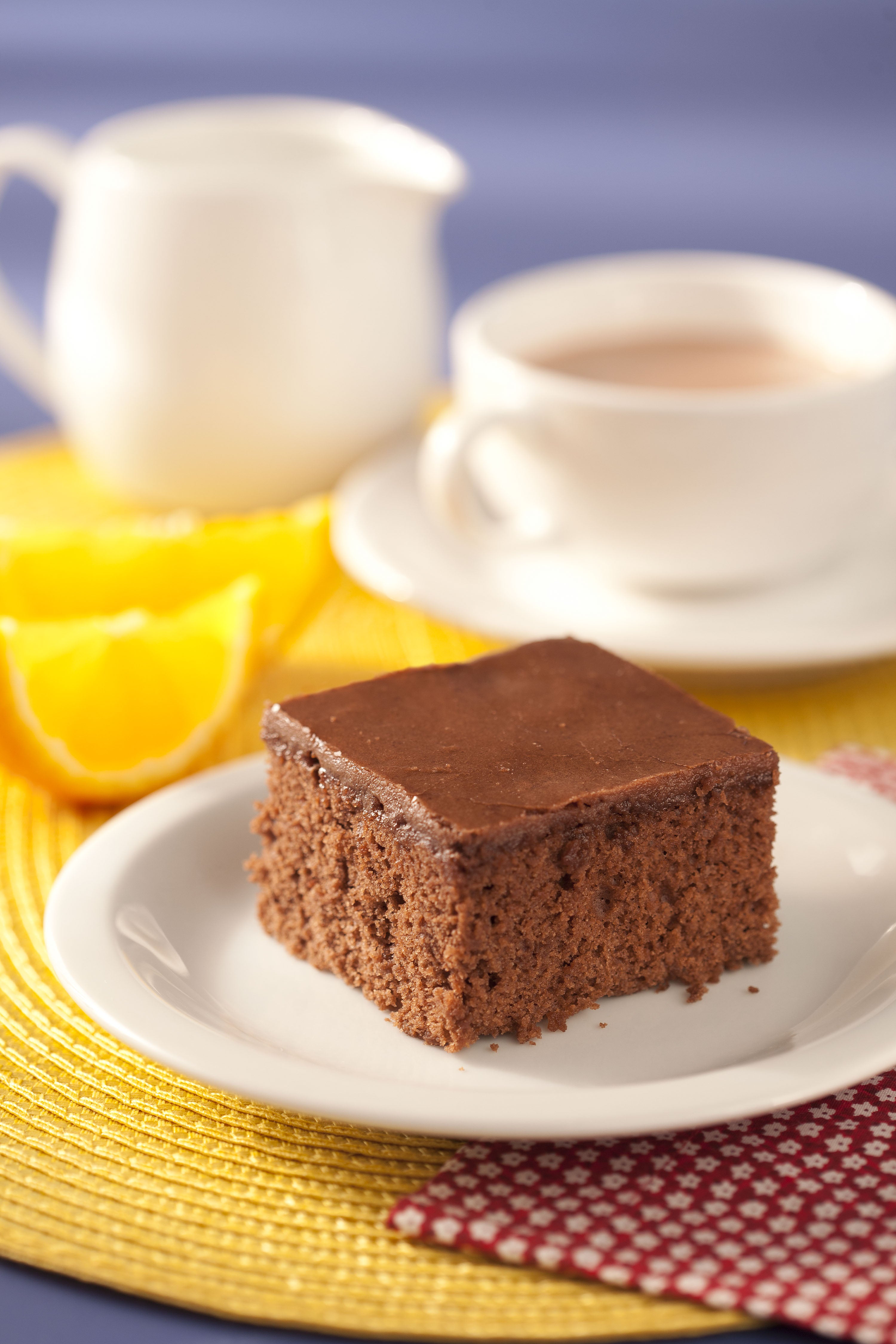 Bolo de Nescau e Laranja