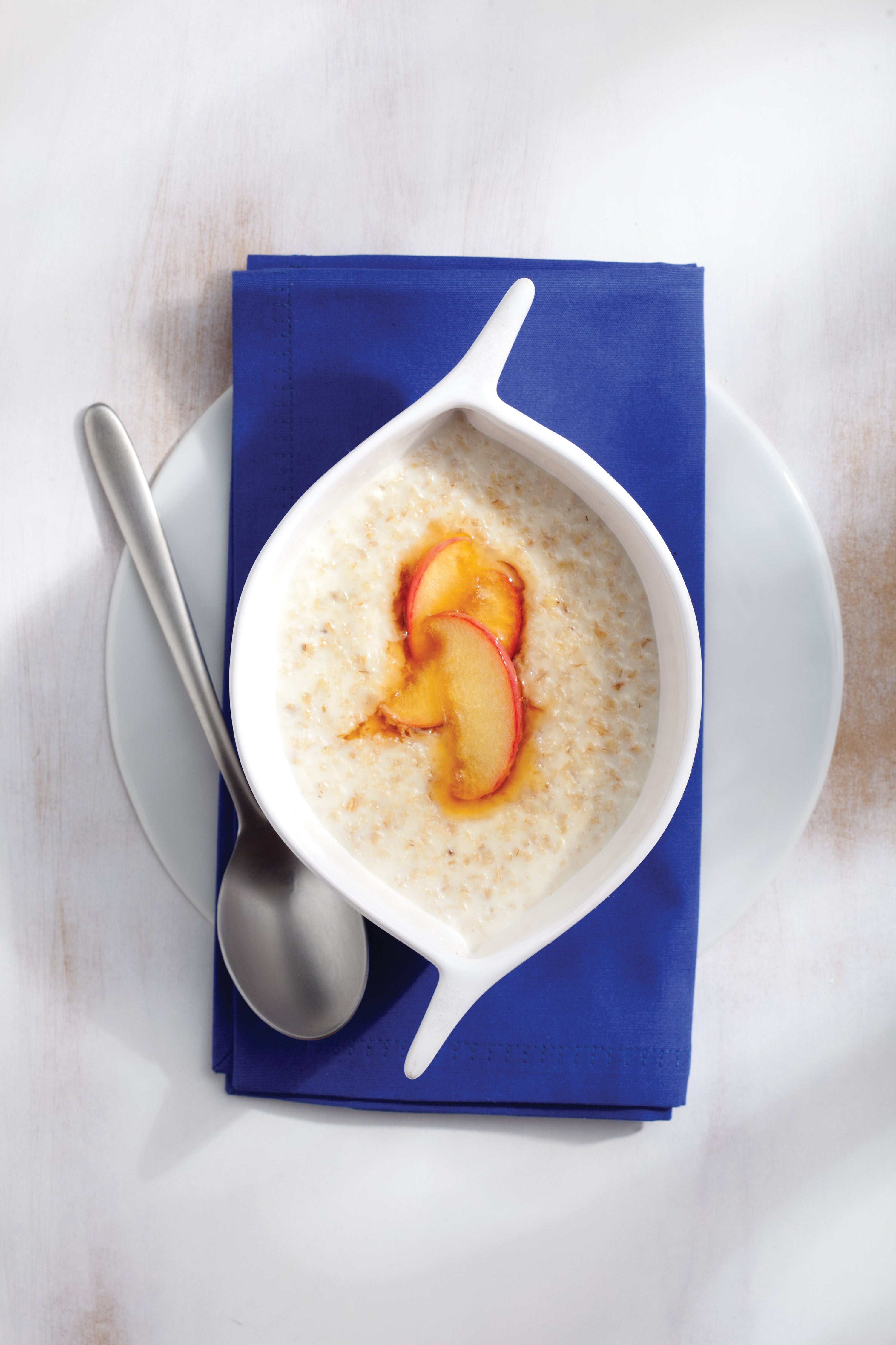 Mingau com Maçã Caramelada