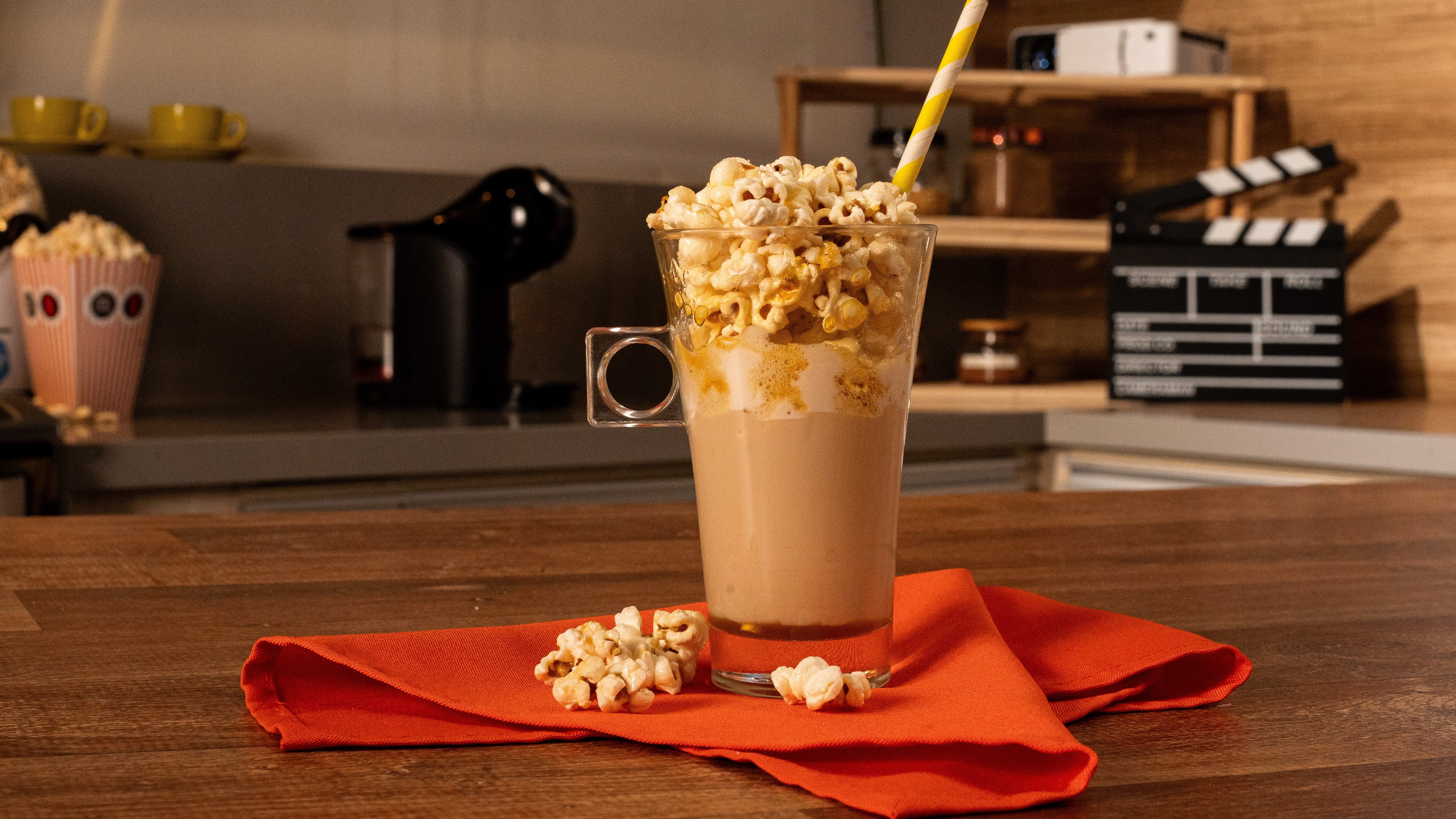 Receita de Café com Leite e Pipoca Netflix