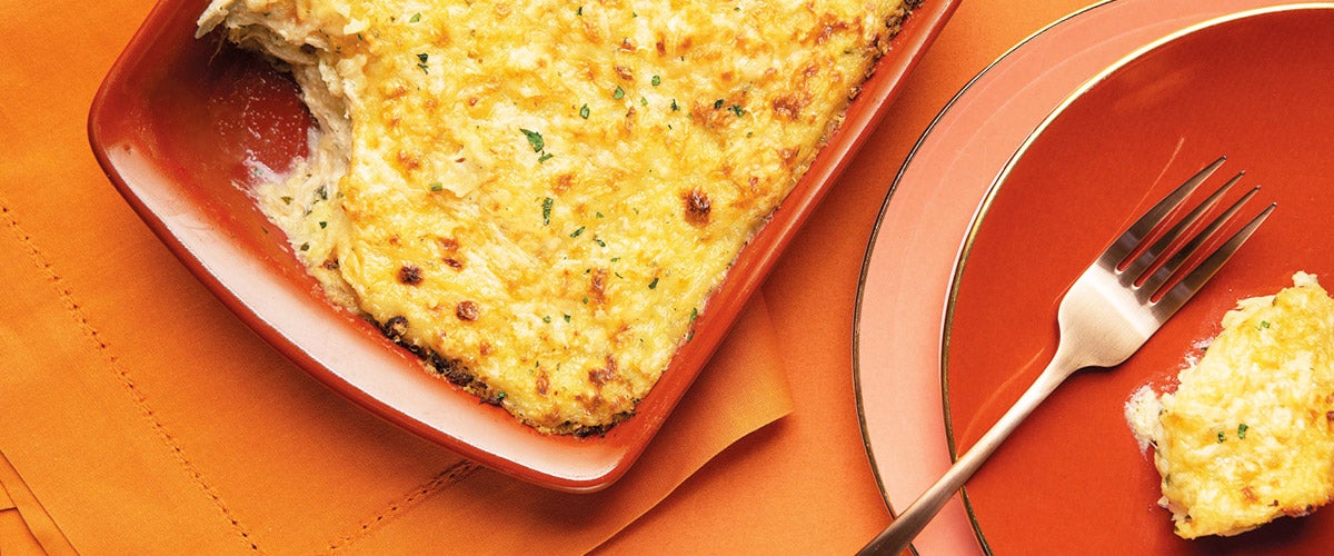 Escondidinho de Bacalhau Cremoso e Gratinado