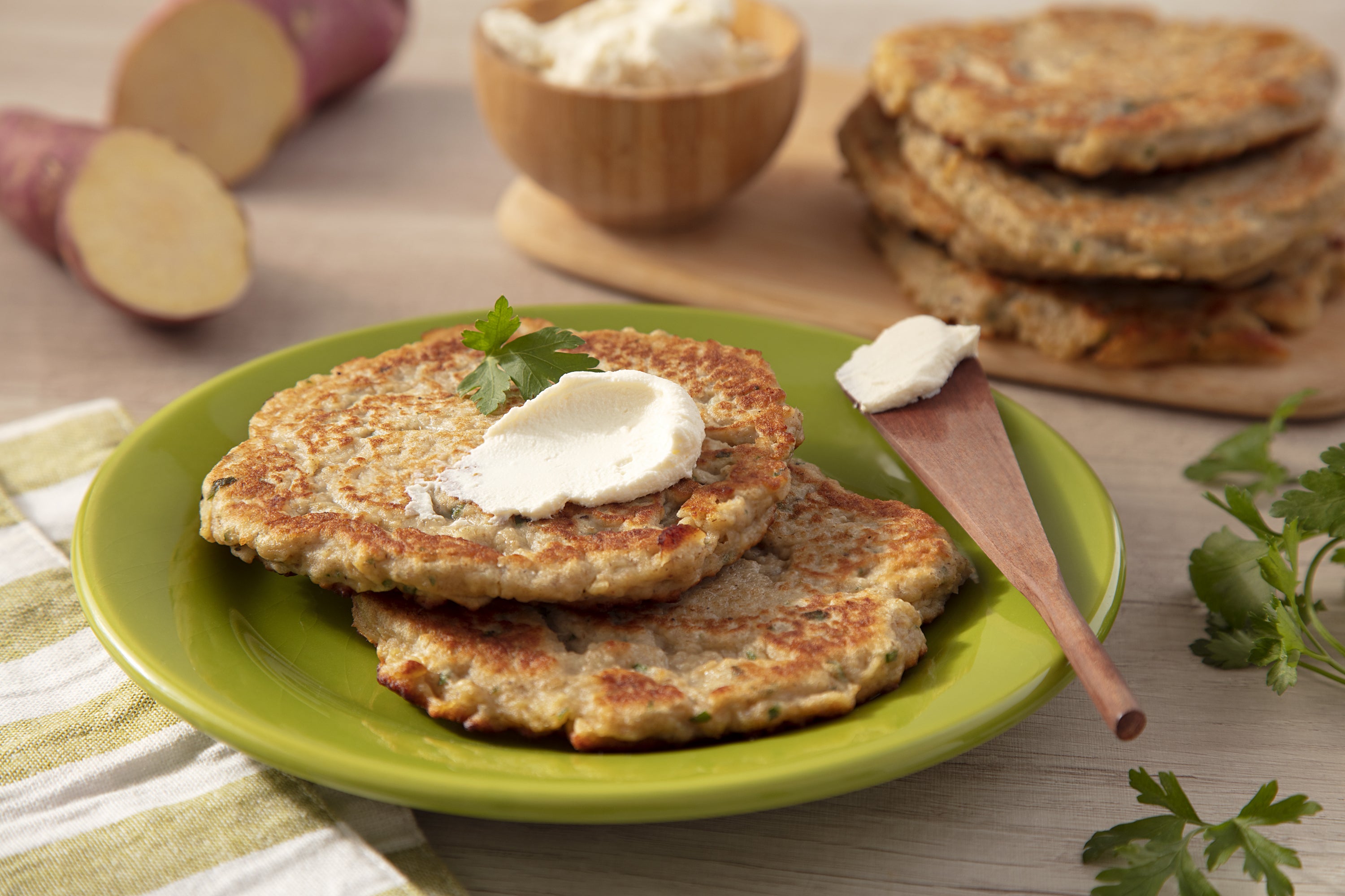 Panqueca de Batata-doce