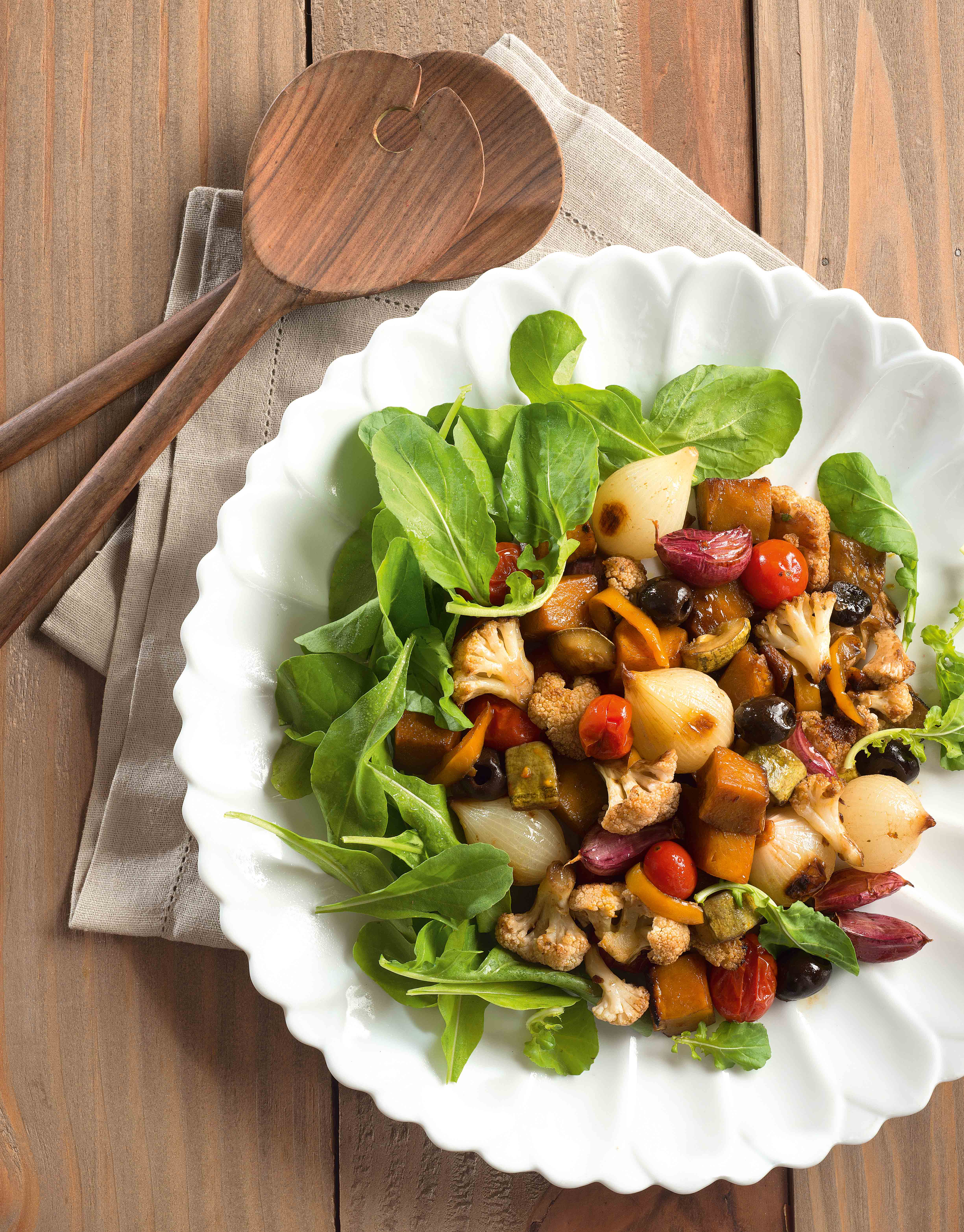 Salada Morna de Legumes