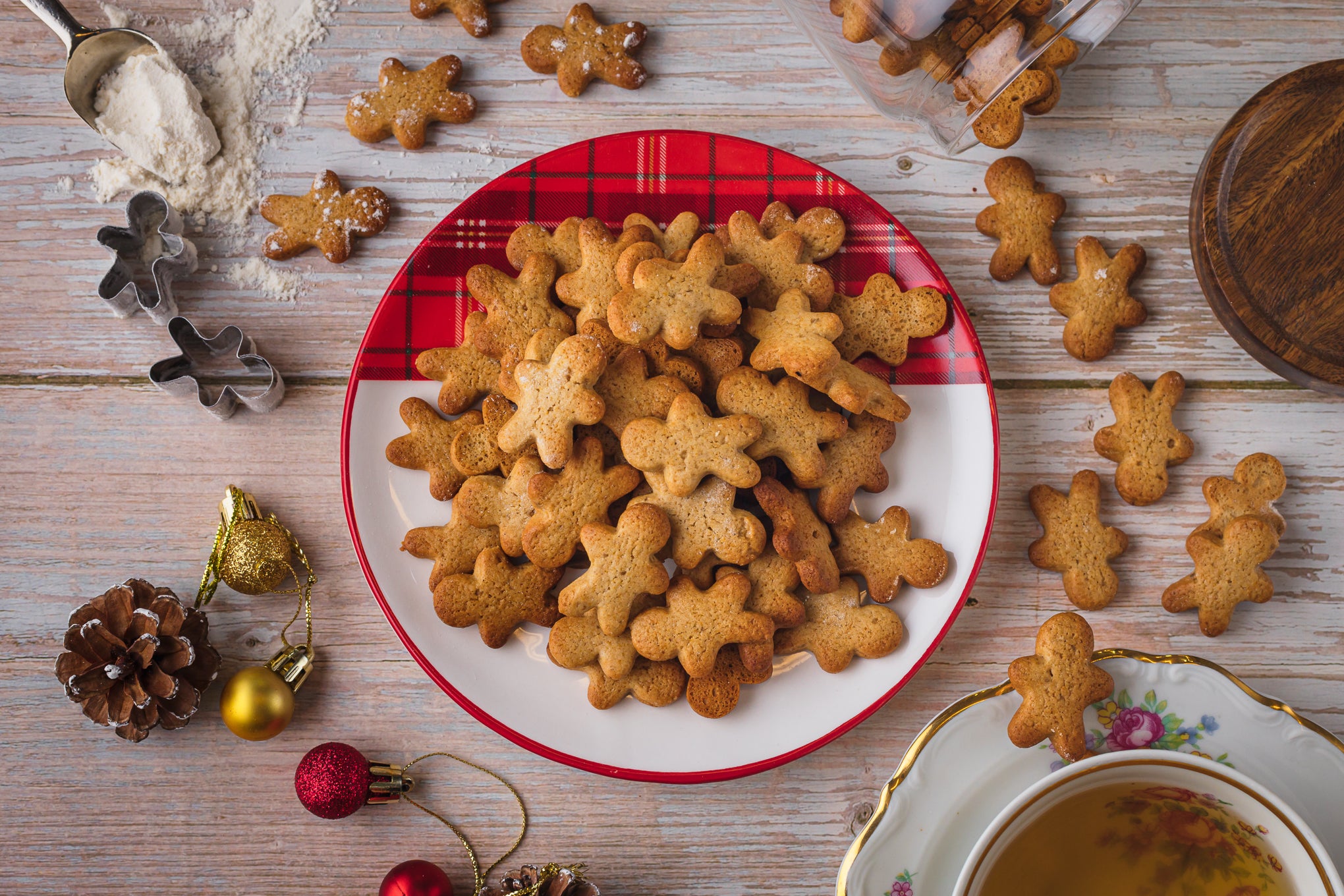 Biscoito Natalino de Gengibre e Especiarias (Gingerbread)
