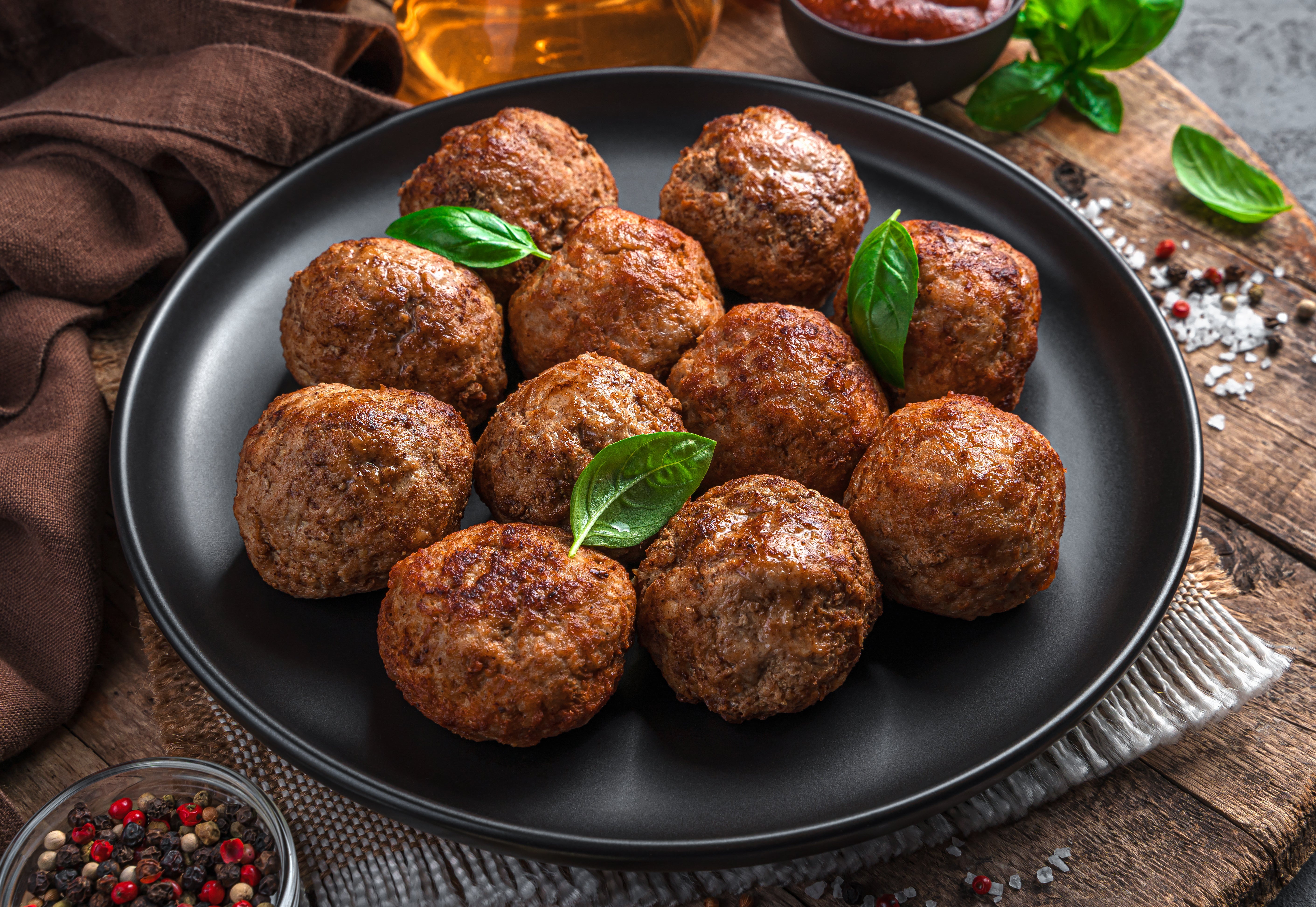Receita de Almôndegas Recheadas na Air Fryer