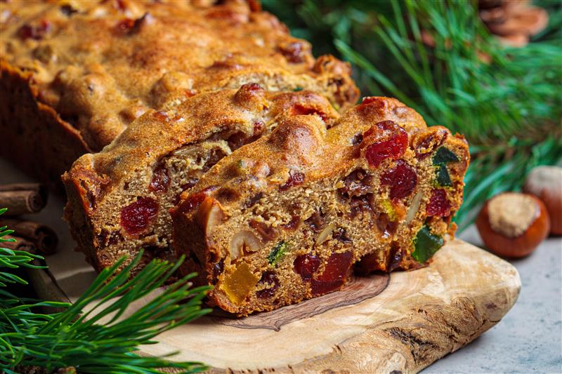 Receita de Bolo Gostoso de Natal