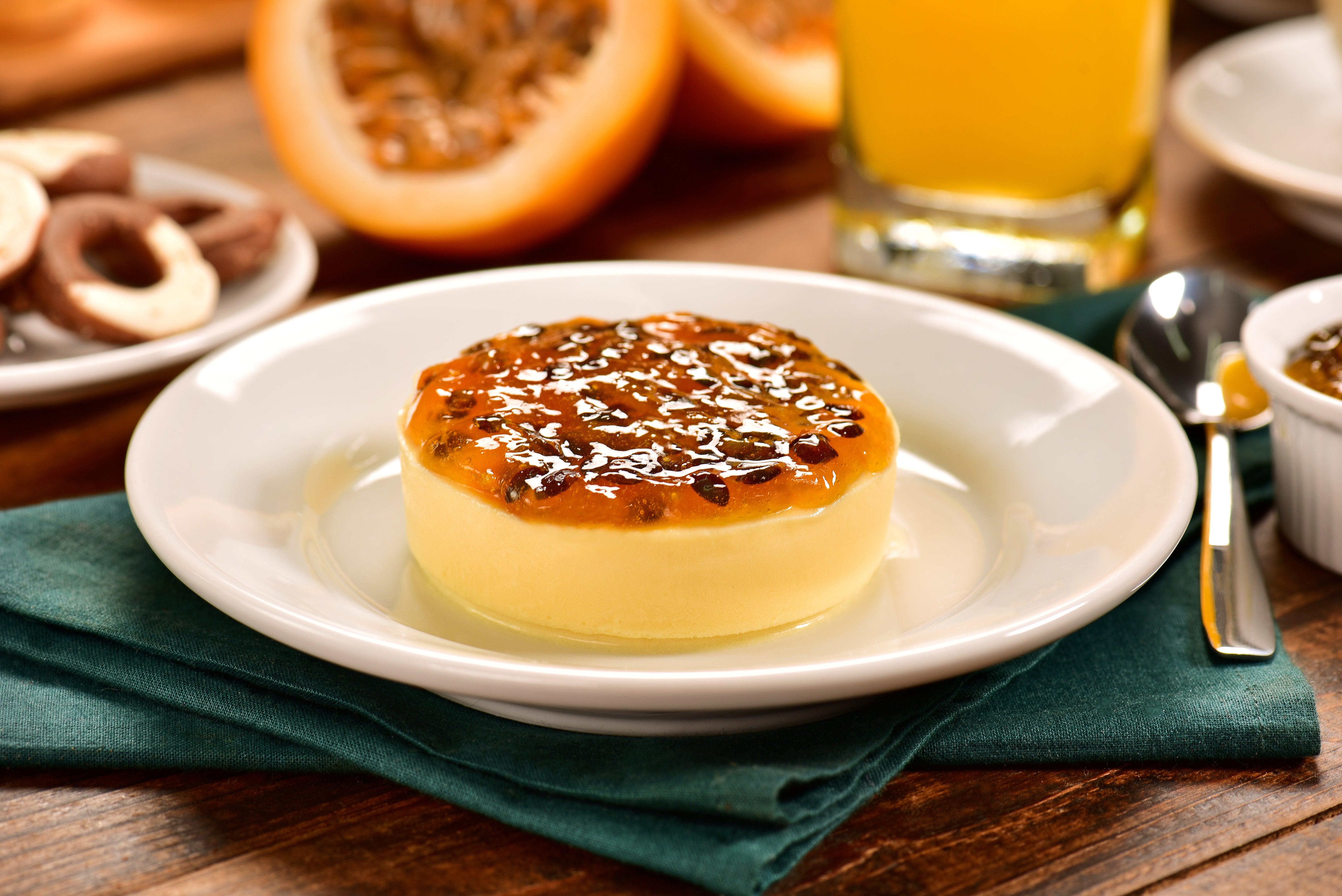 Flan de Maracujá