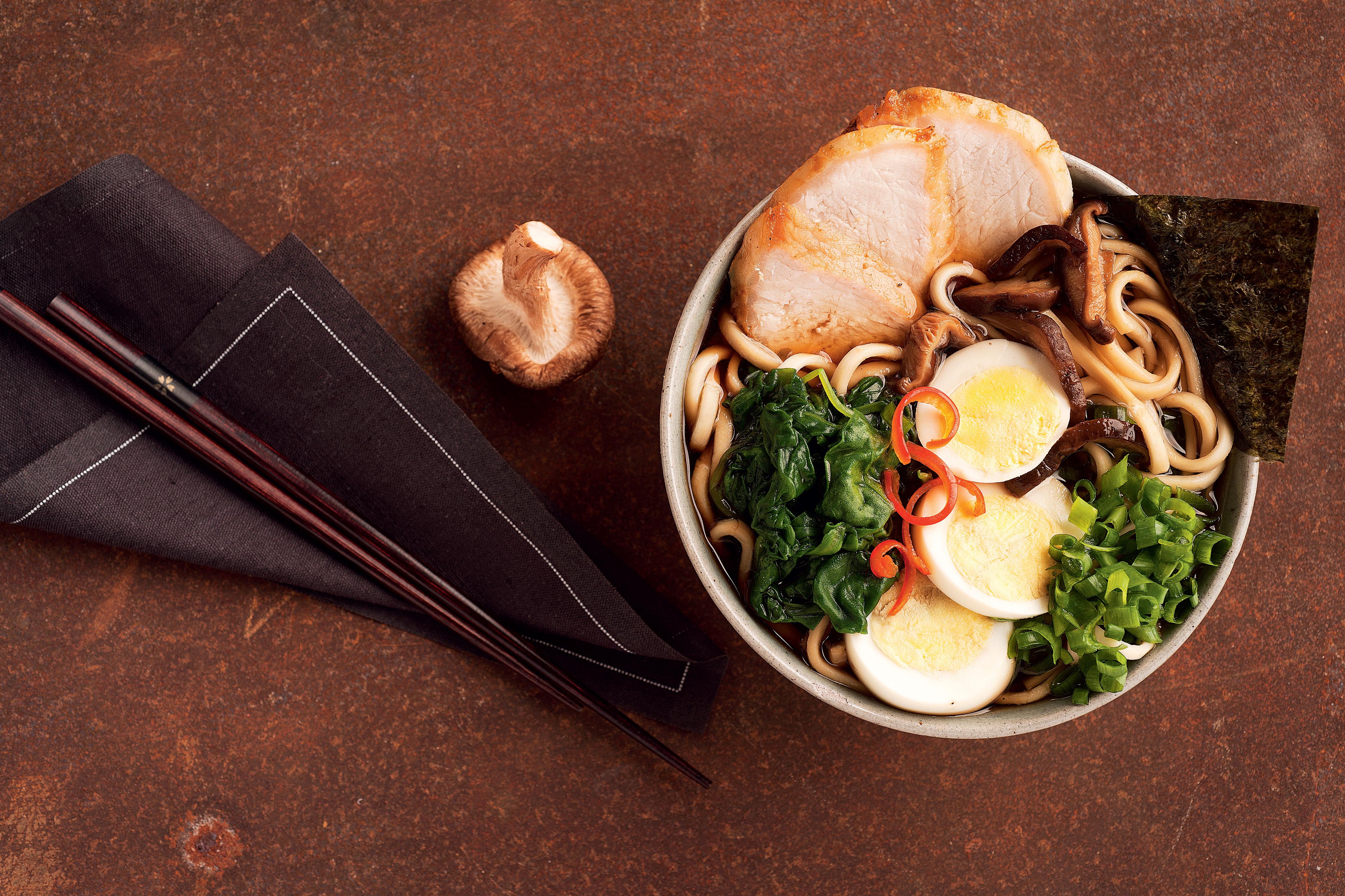 Udon com Lombo Suíno