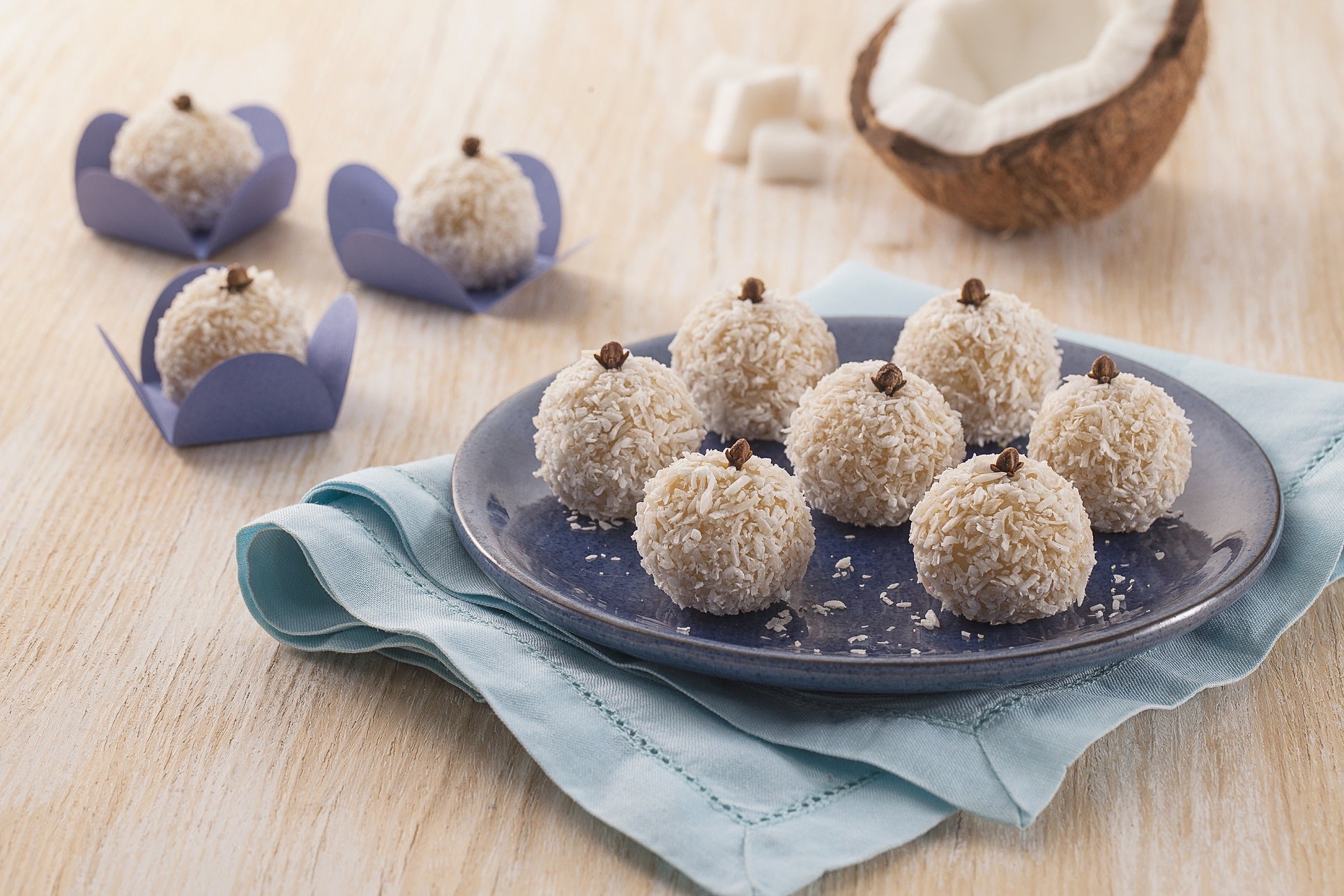 Receita de Beijinho de Coco Nutren Control
