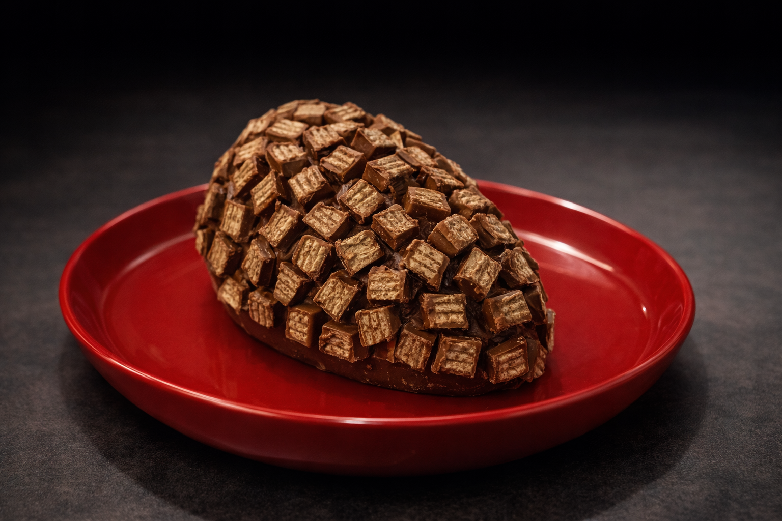 Receita de Ovo de Páscoa de Bolo de Cenoura Cravejados de KitKat®