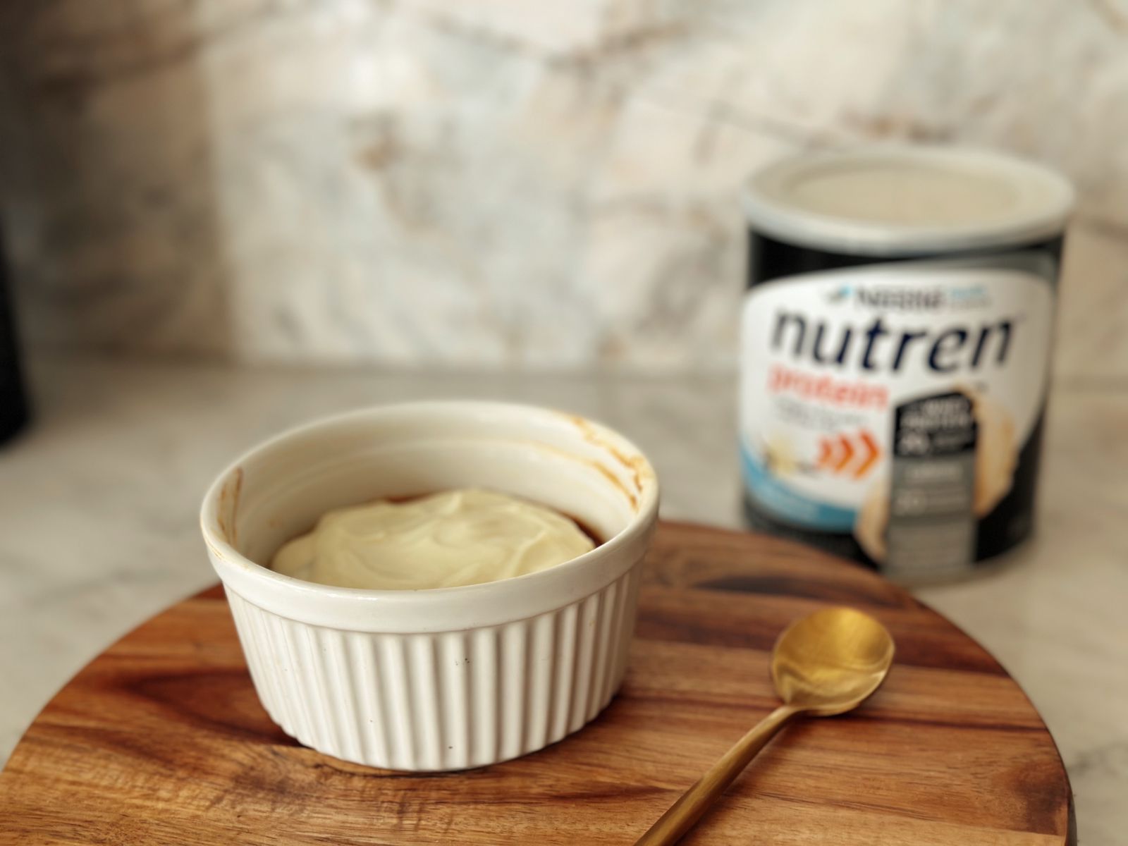 Receita de Cookie de Airfryer com Cobertura de Nutren Protein