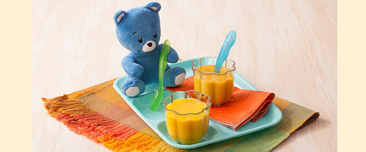 Flan de Manga com Mucilon
