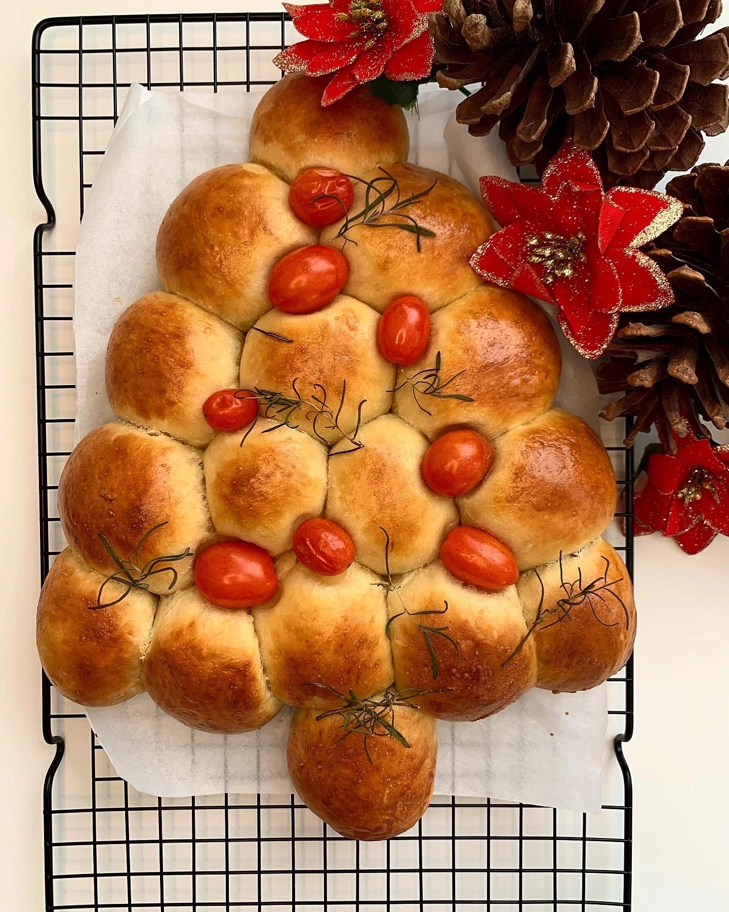 Receita de Pão Caseiro Natalino