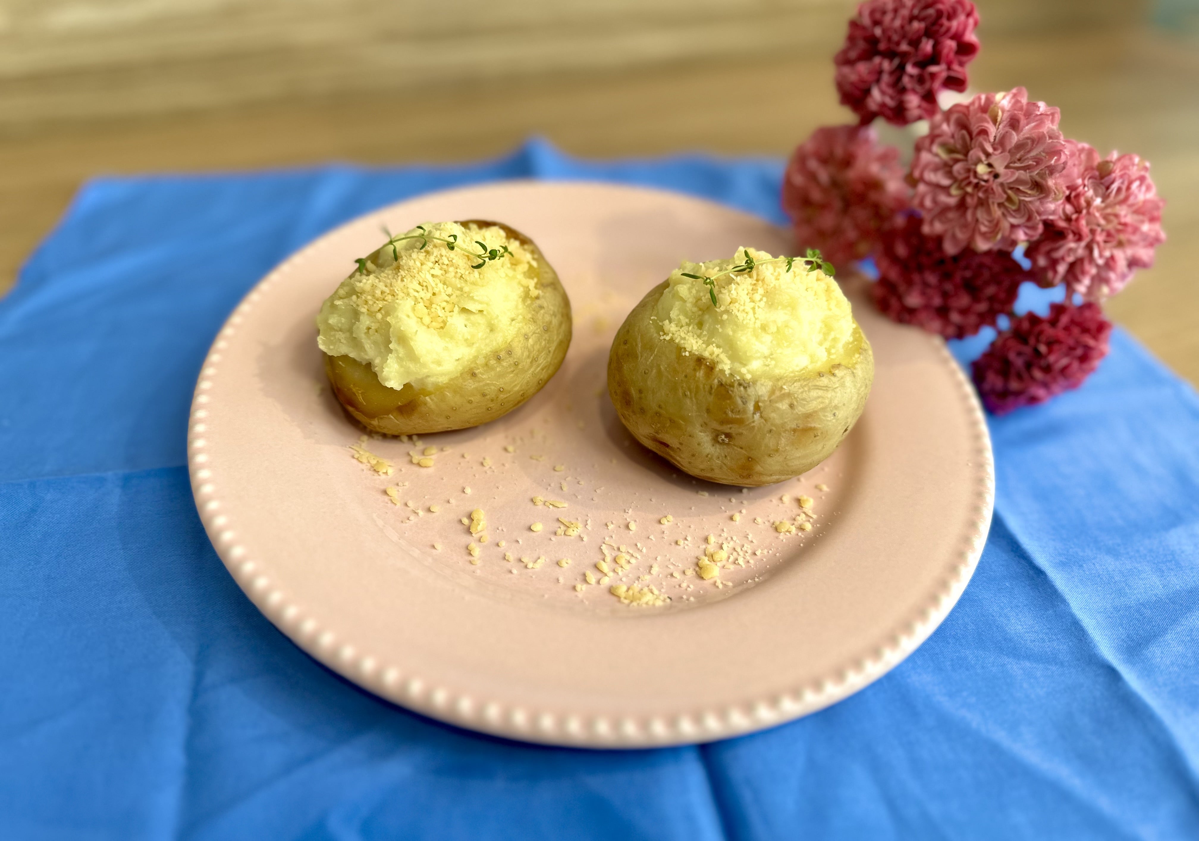 Receita de Batata Recheada no Forno com Ascenda