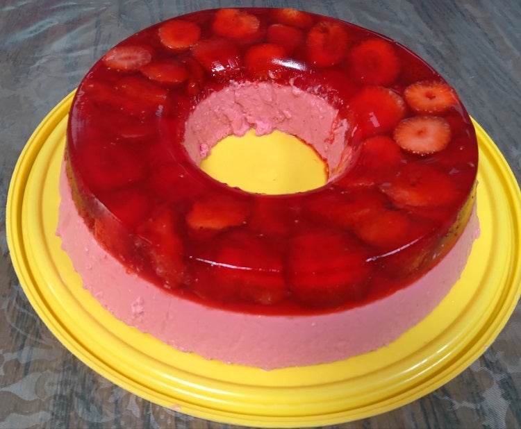 Receita de Super Gelatina de Morango