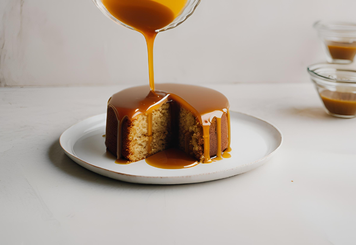 Receita de Bolo de Especiarias Com Calda de Laranja e Mel