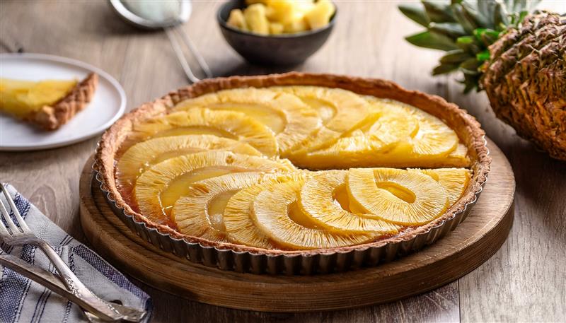 Receita de Torta de Abacaxi