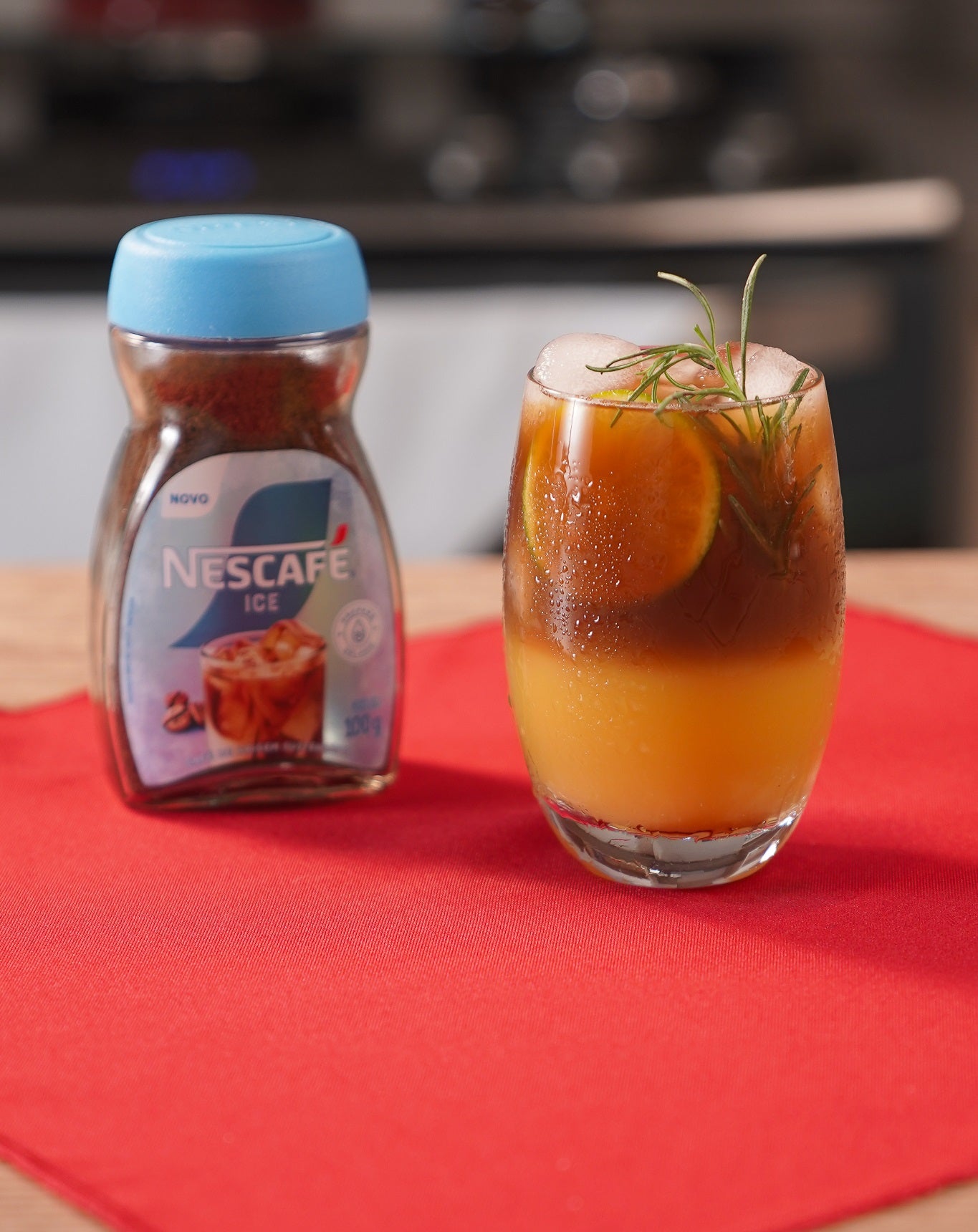 Receita de Café Gelado com Laranja e Tônica