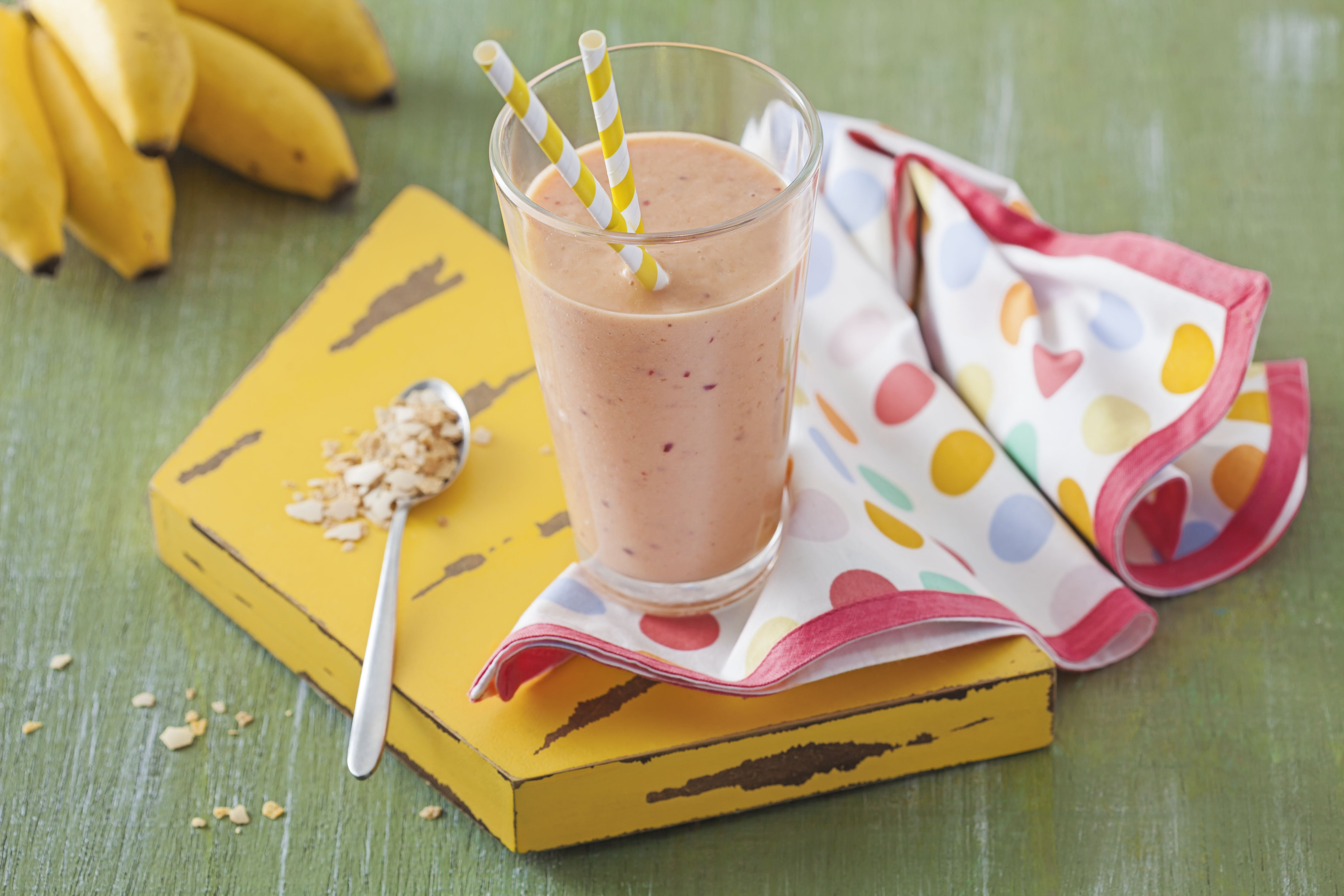 Vitamina Neston Mamão, Banana, Maçã e Morango