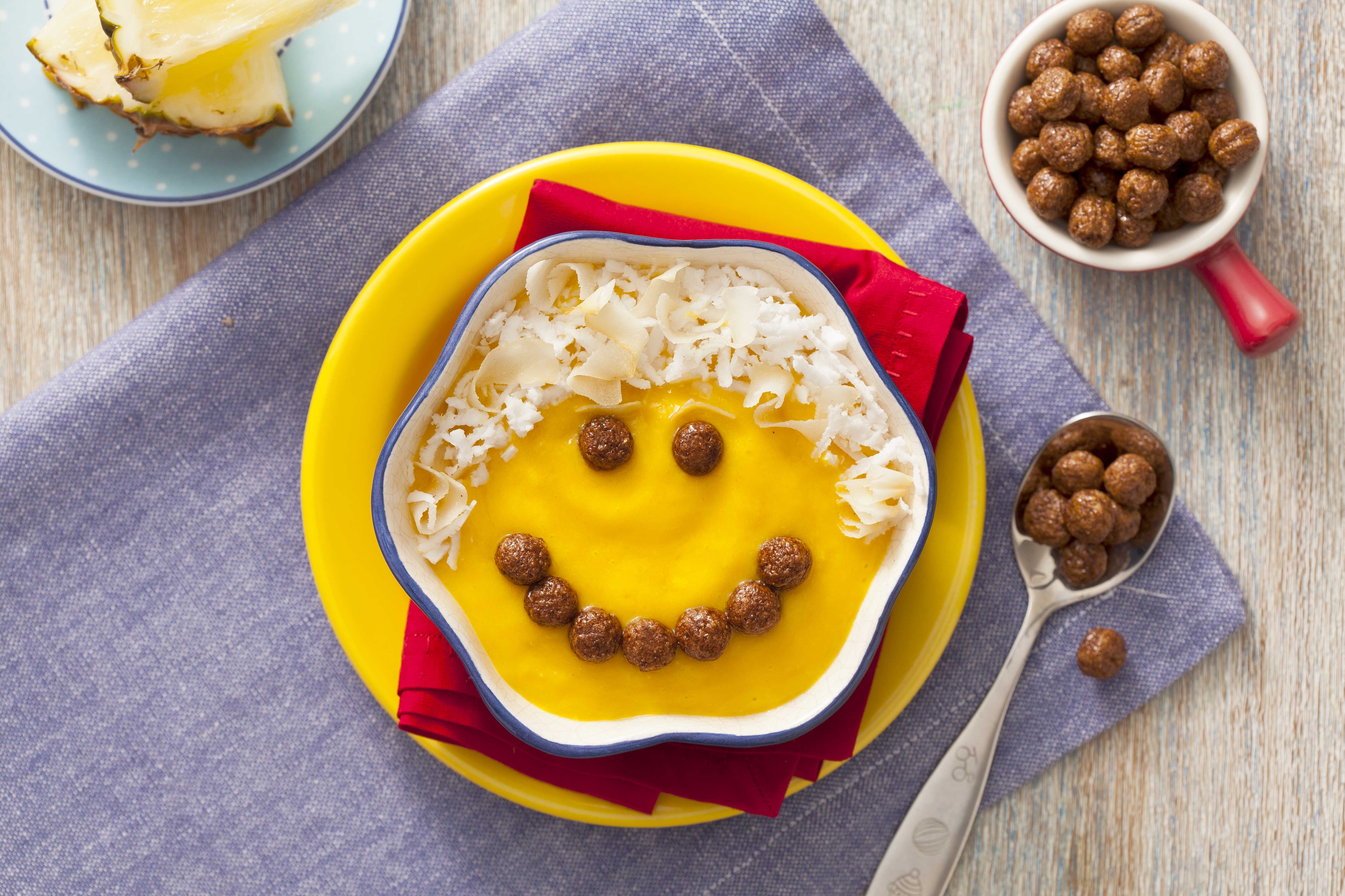 Purêzinho de Manga e Nescau Cereal