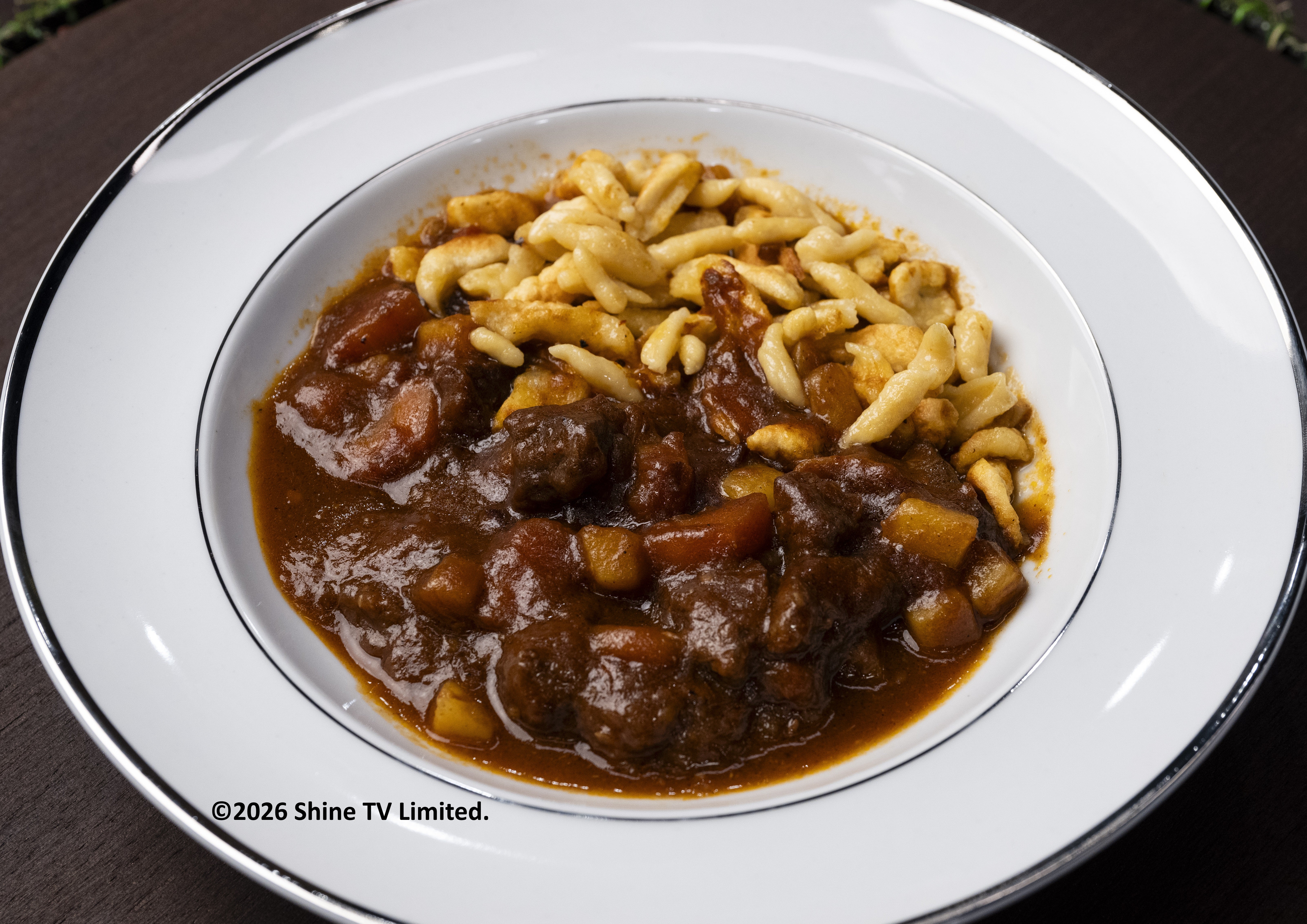Receita de Goulash com Spätzle