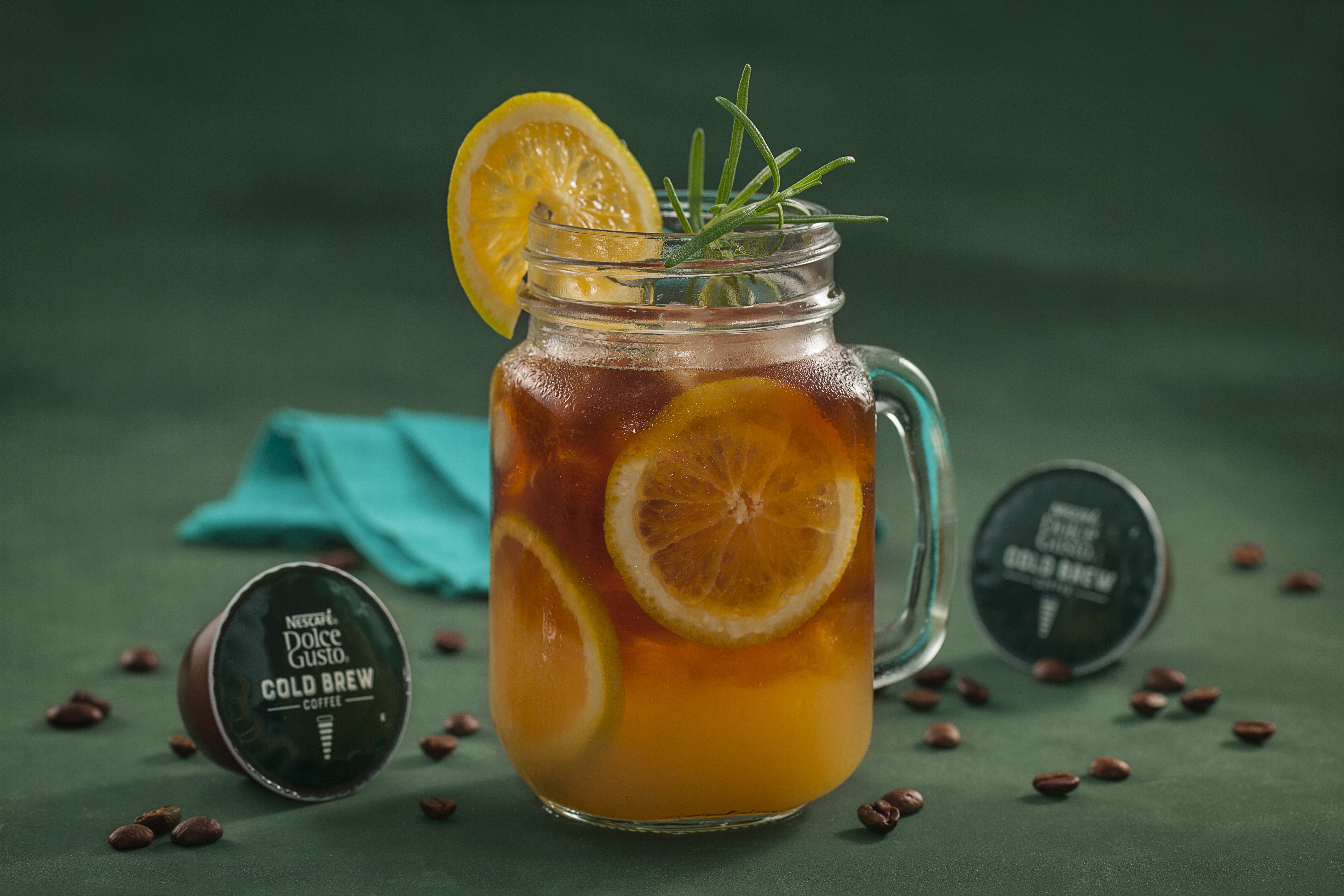 Cold Brew com Suco de Laranja