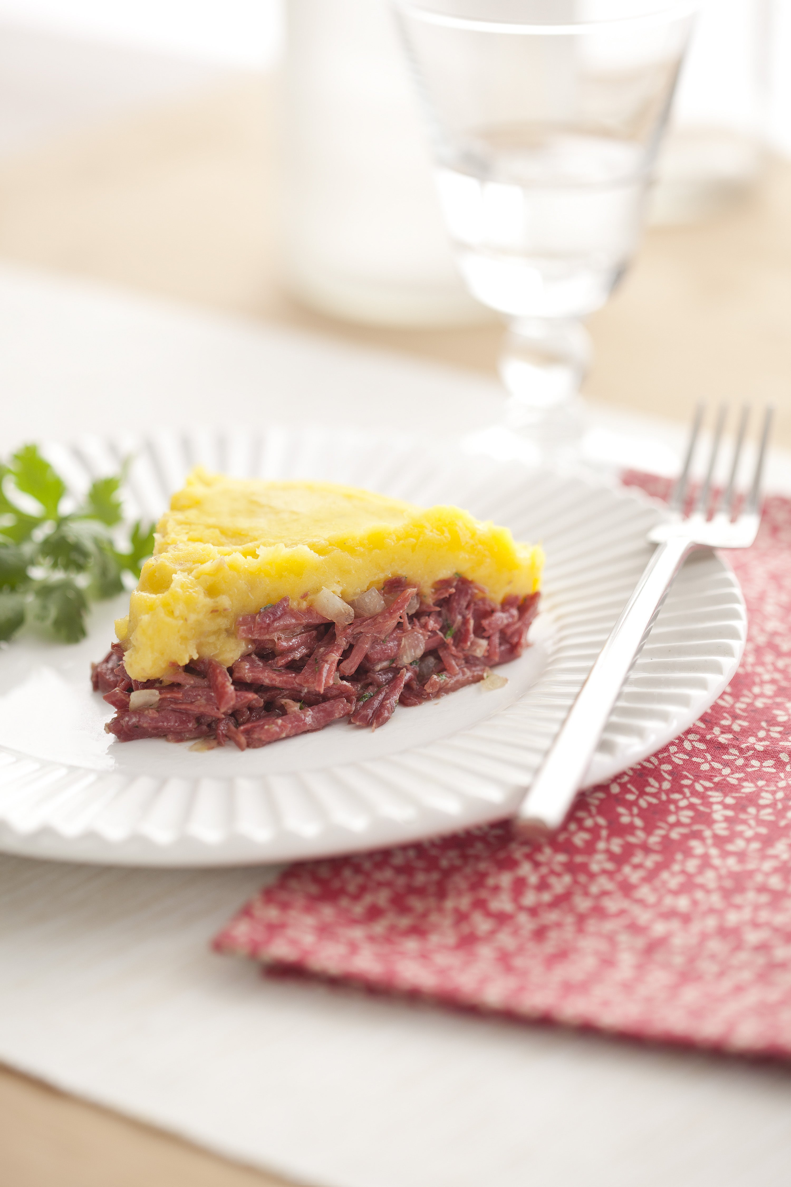 Escondidinho de Carne Seca e Mandioquinha