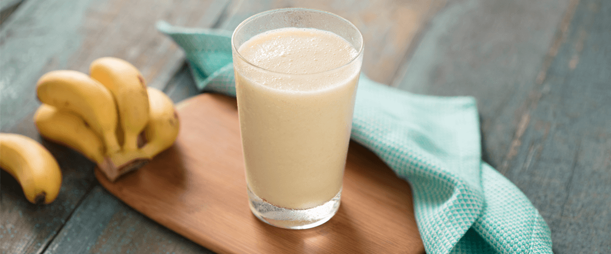 Vitamina de Banana com Maracujá e Coco