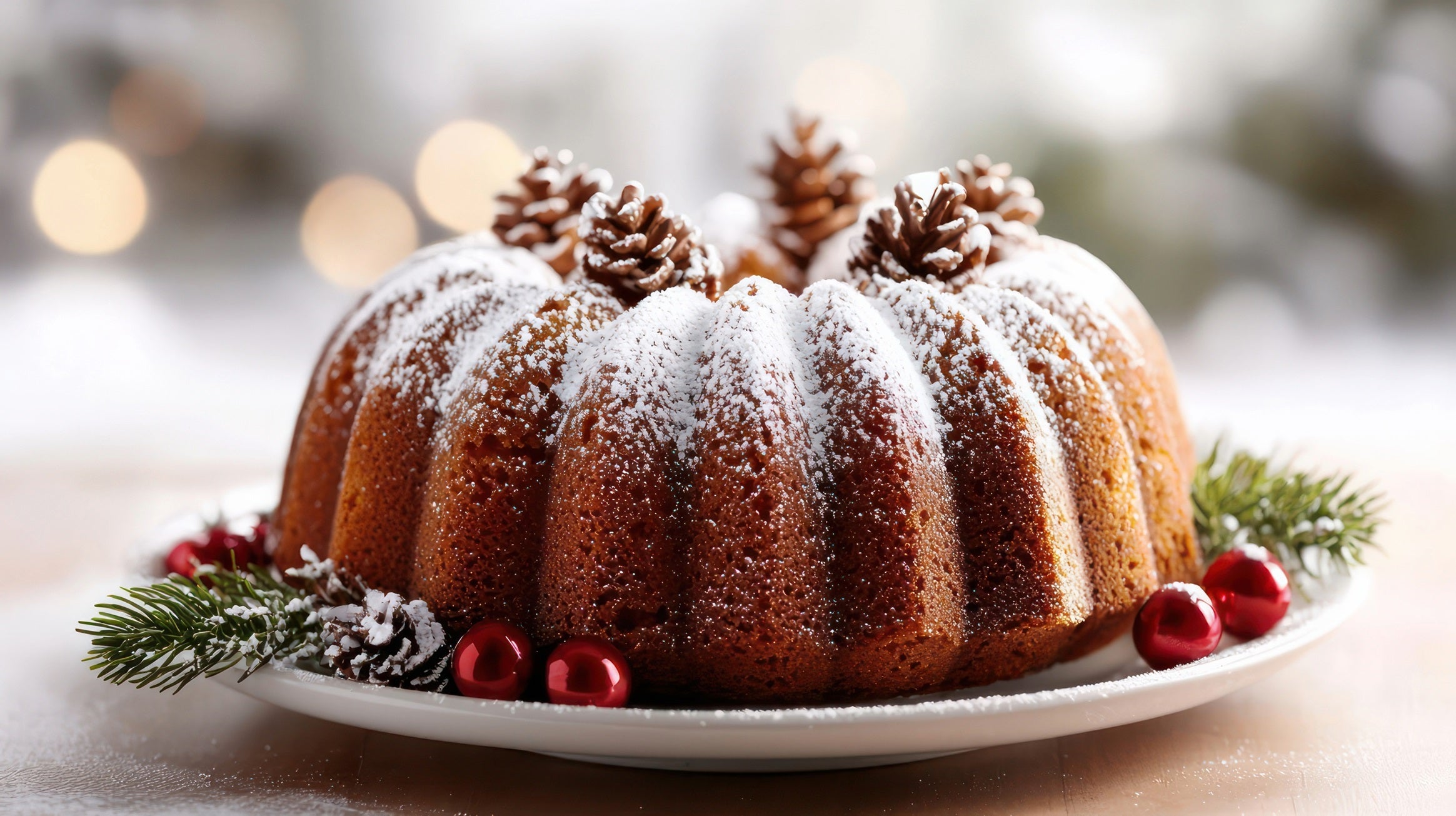 Receita de Bolo de Natal Simples