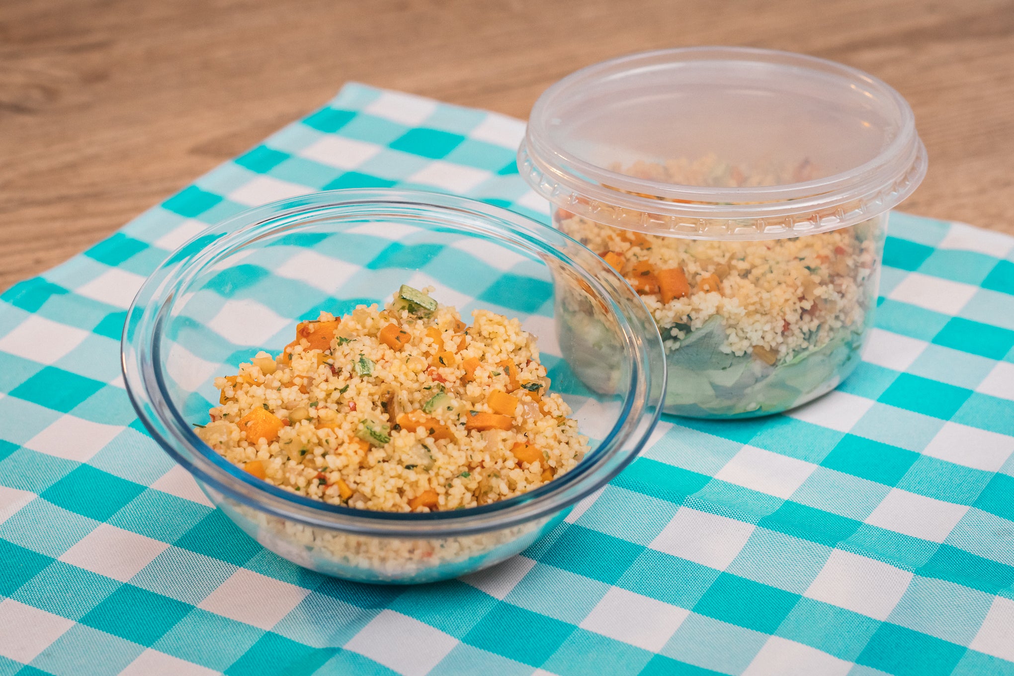 Receita de Salada de Cuscuz Marroquino