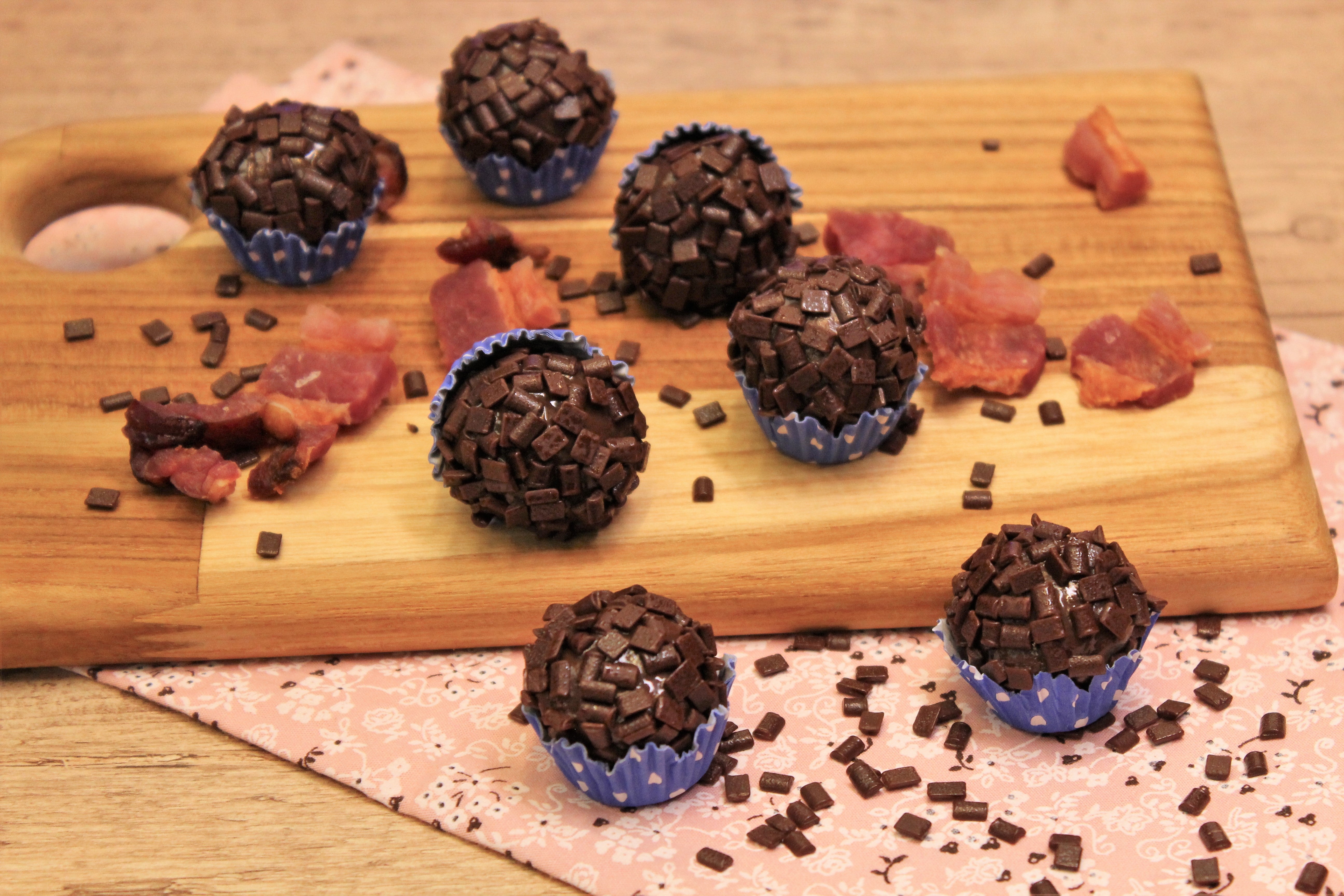 Brigadeiro de Bacon
