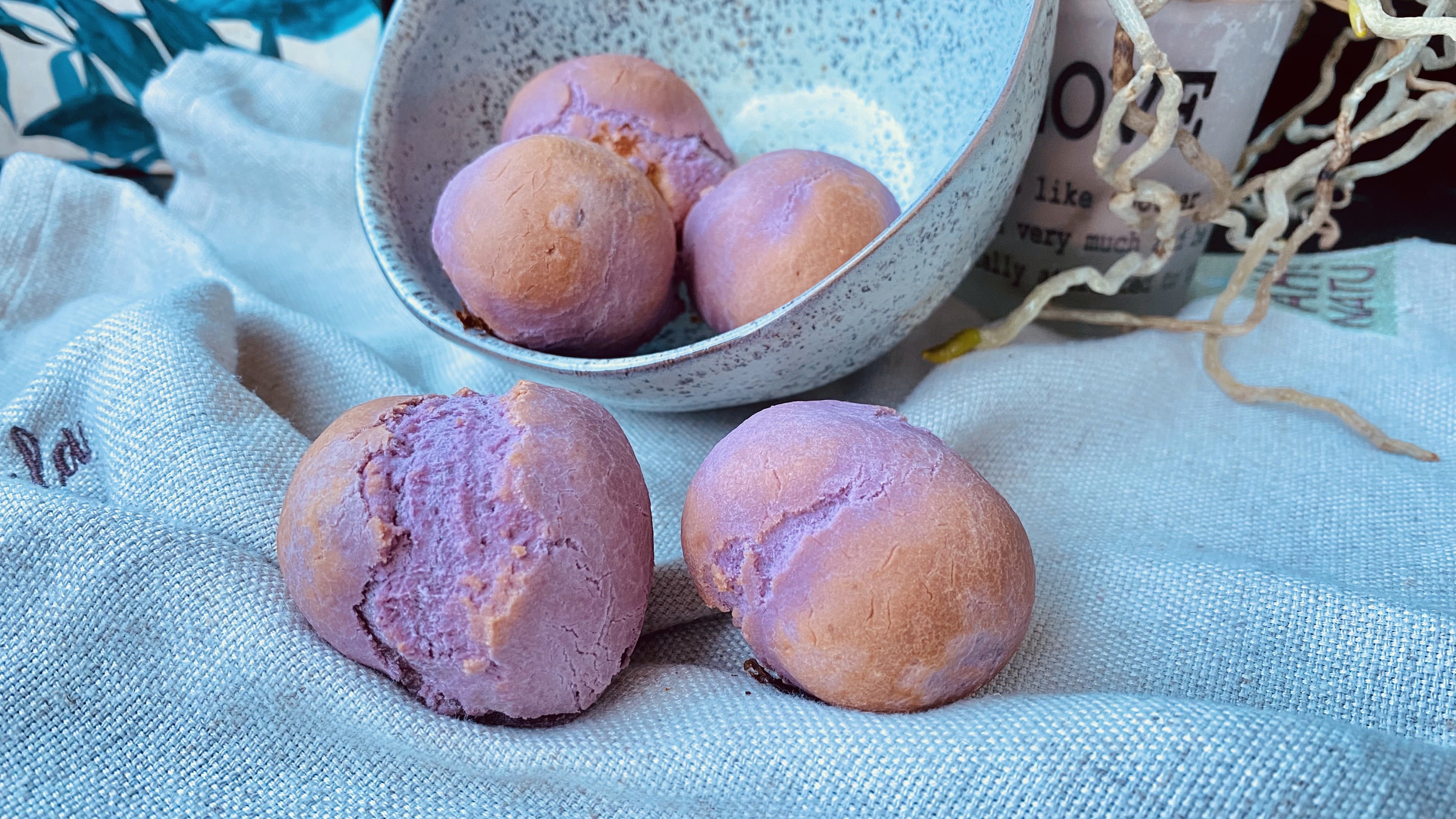 Pão de Queijo com Beterraba