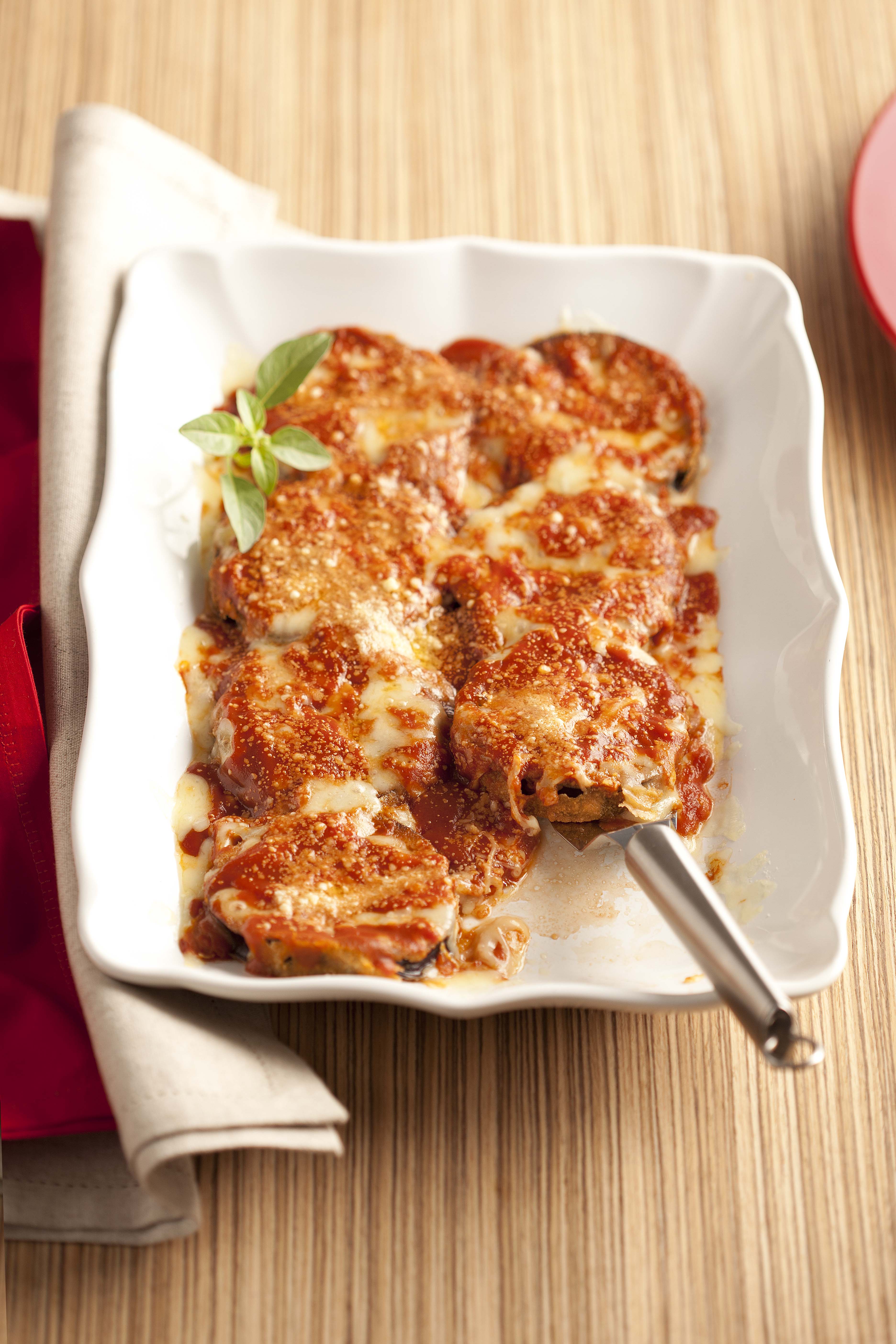 Berinjela à Parmegiana