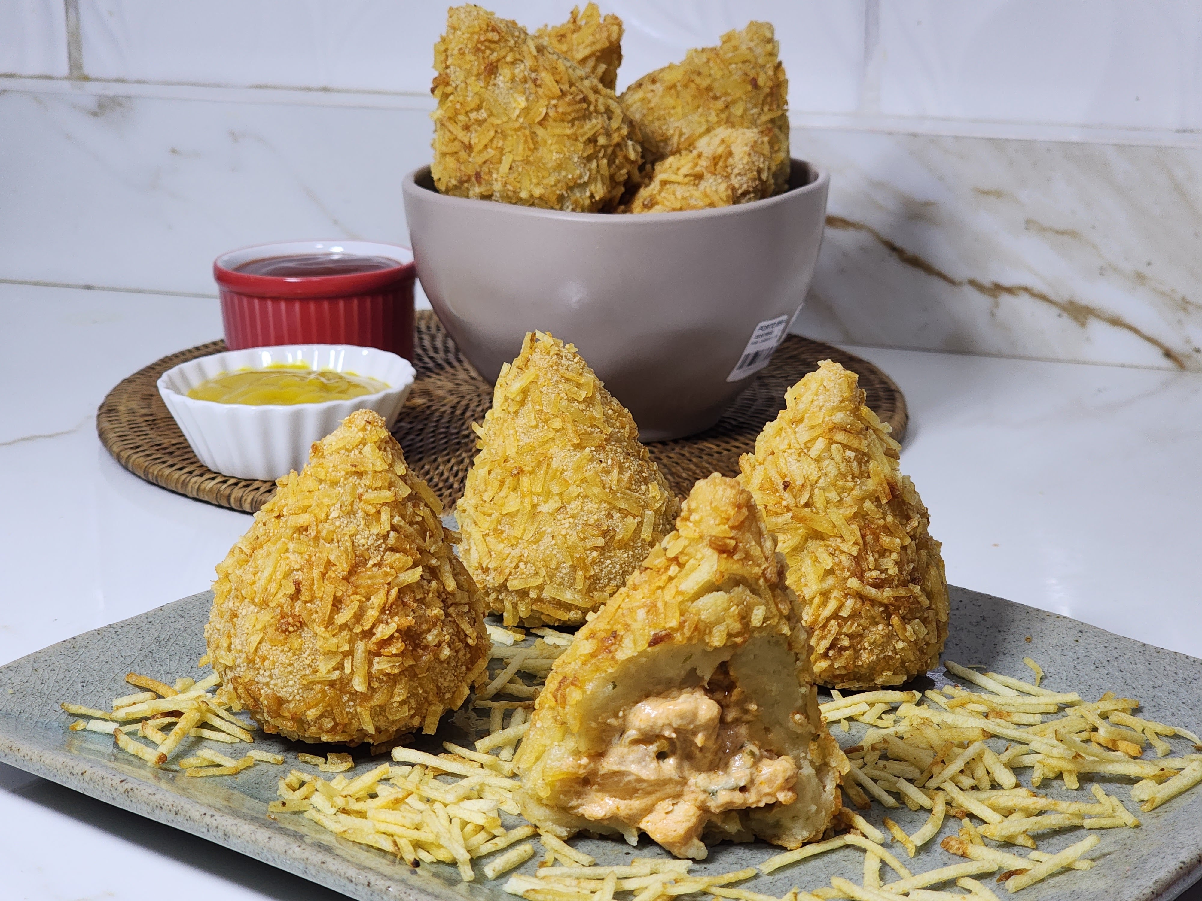 Receita de Coxinha de Estrogonofe