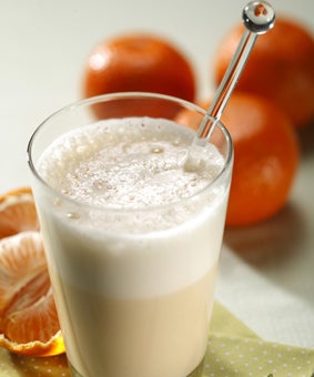 Suco de Tangerina e Aveia