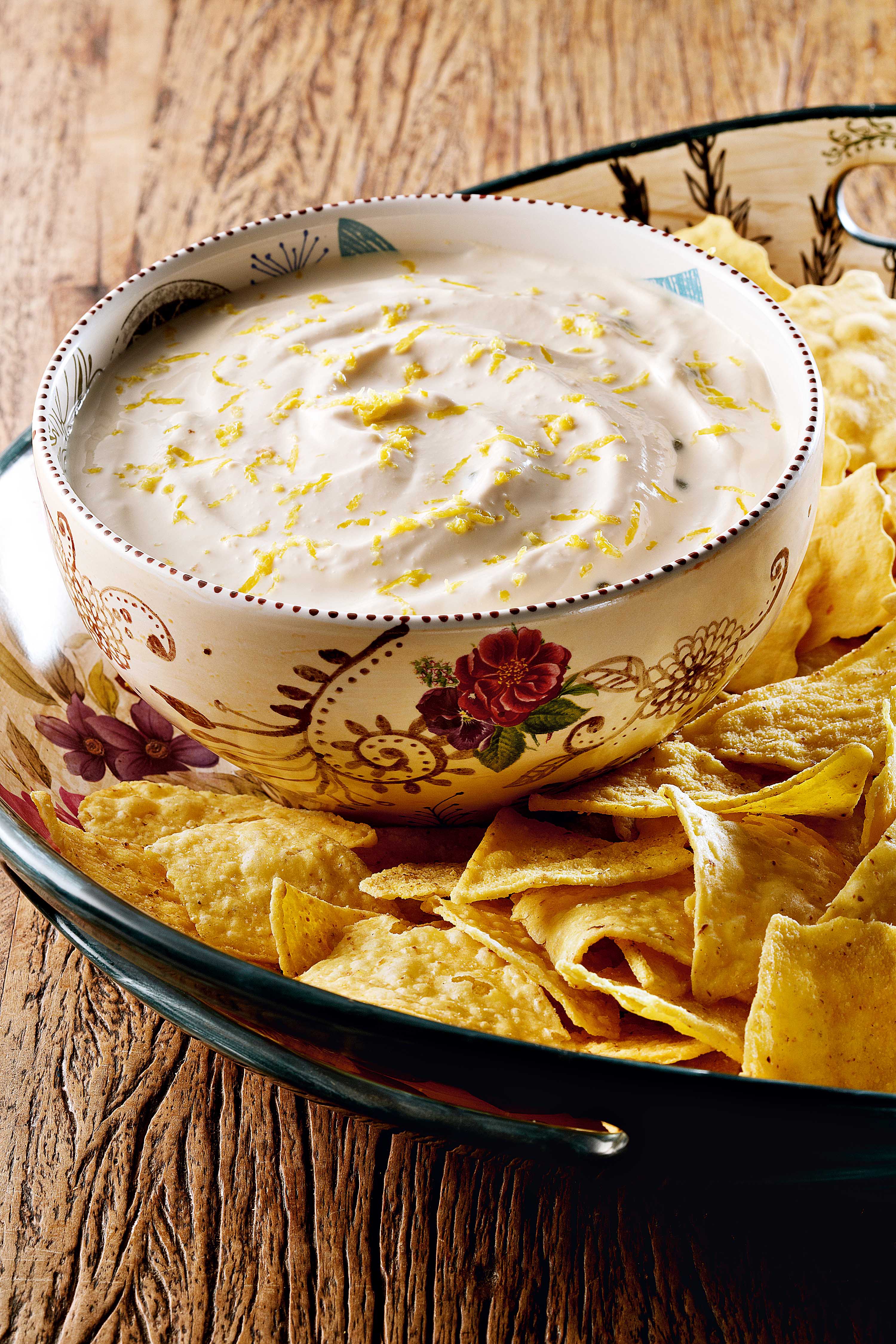 Dip de Limão-Siciliano e Alcaparras
