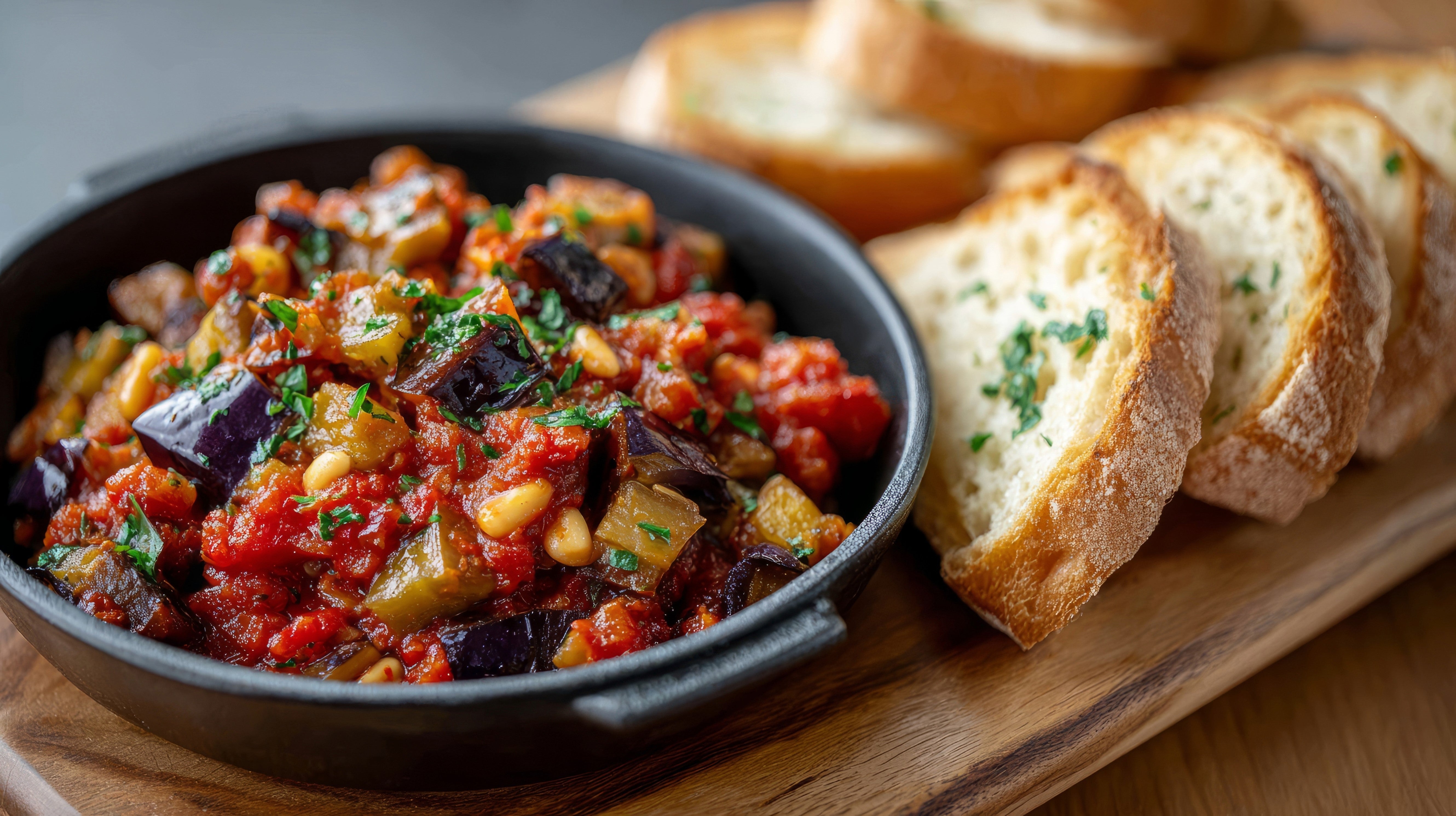Receita de Caponata de Berinjela Natalina Fácil e Saborosa