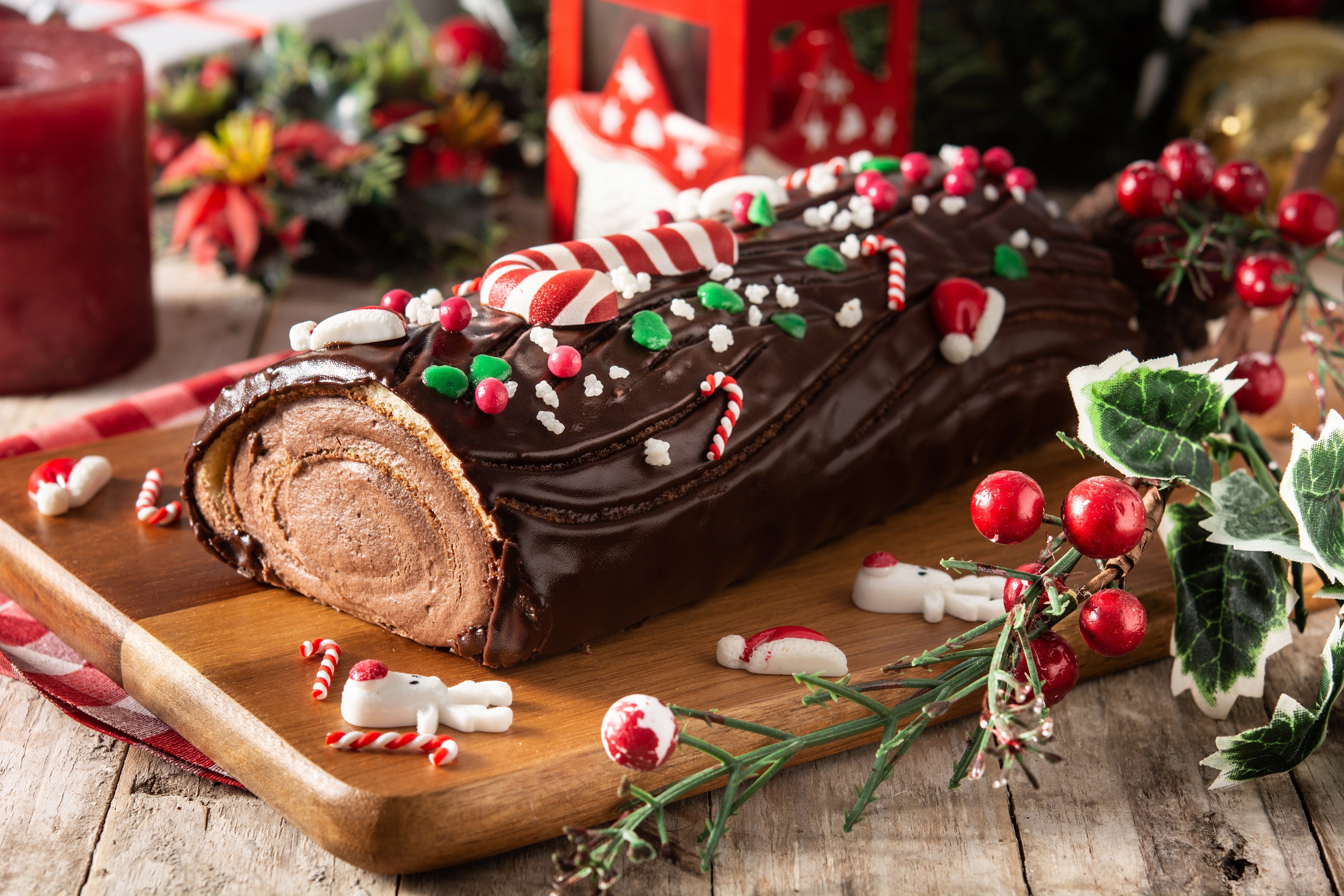 Bûche de Noel (Tronco de Natal)