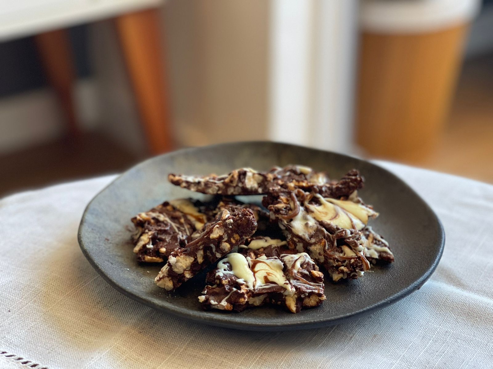 Barra de Chocolate com Biscoito de Arroz