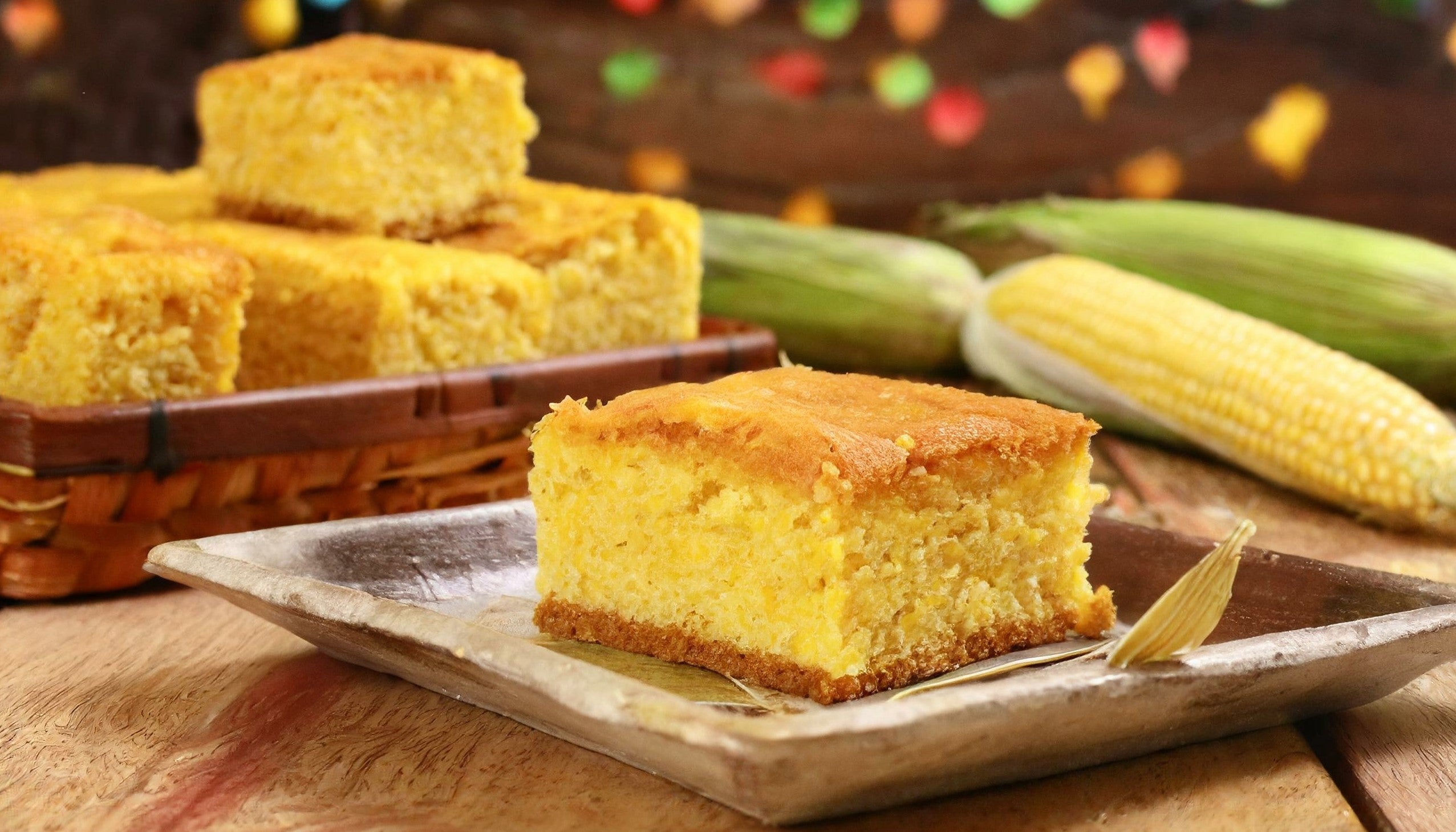 Receita de Bolo de Milho Vegano