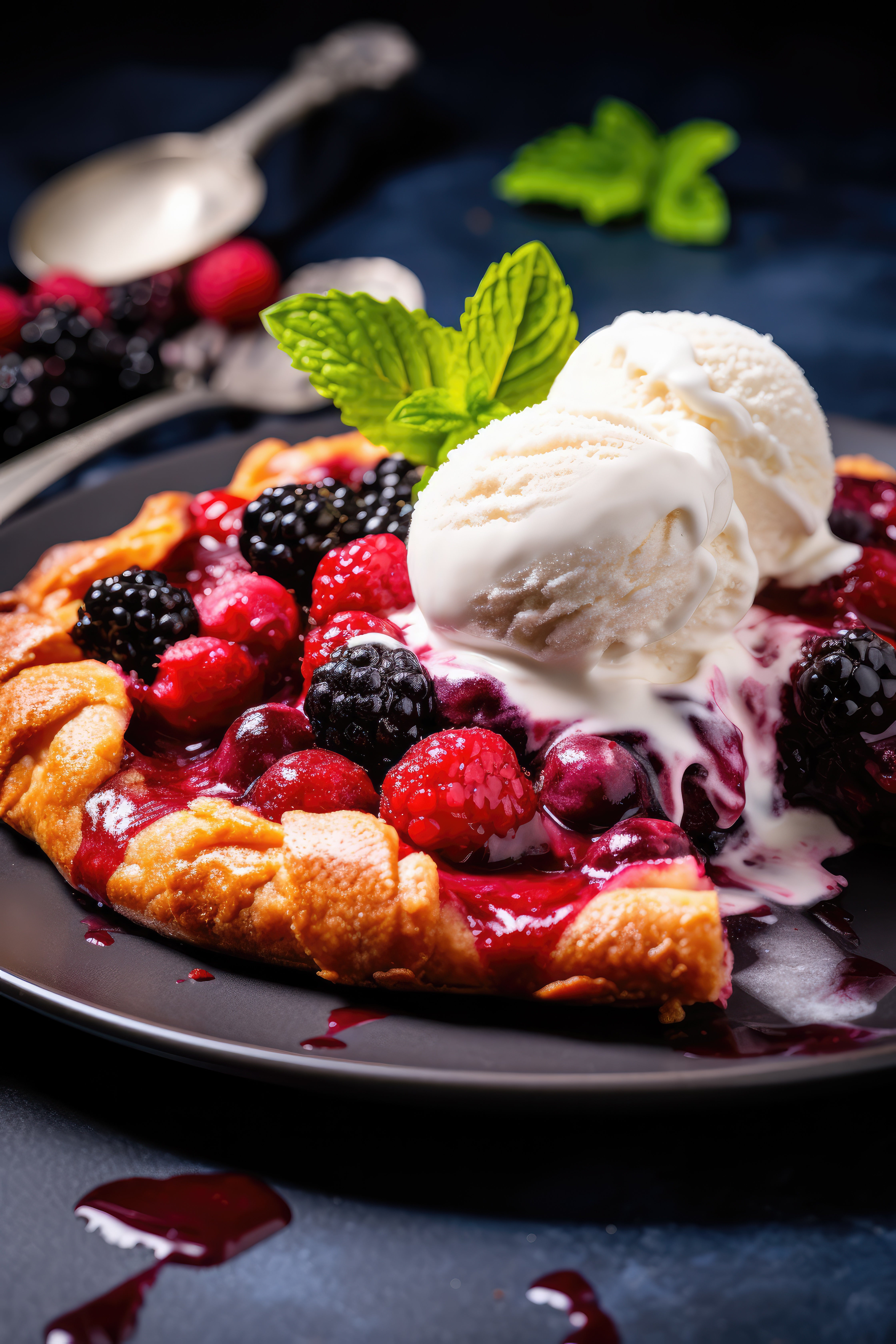 Receita de Crepes de Sorvete e Geleia