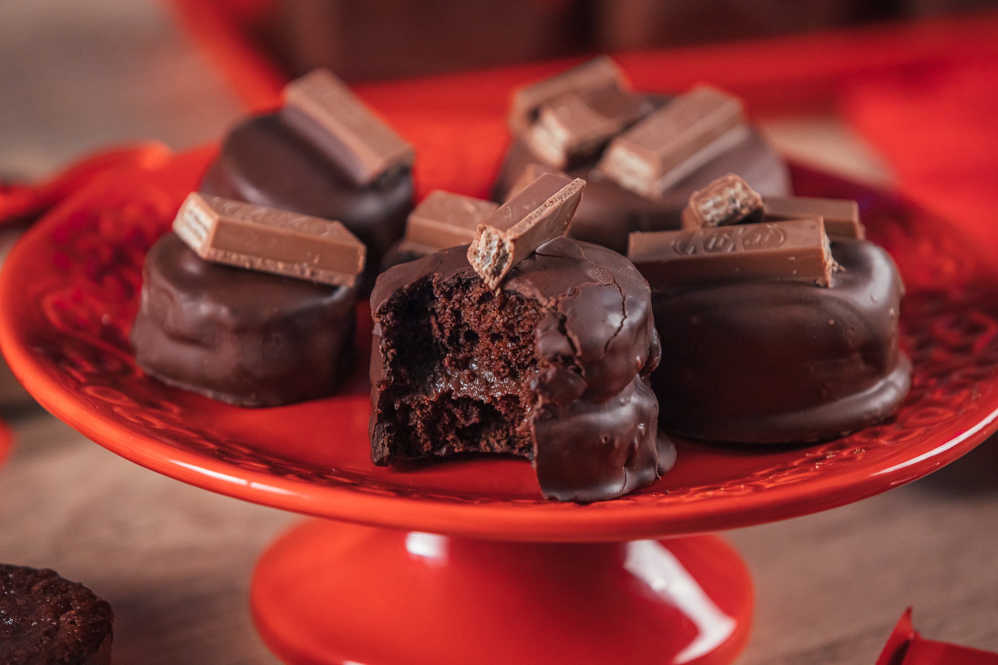 Receita de Pão de Mel KitKat