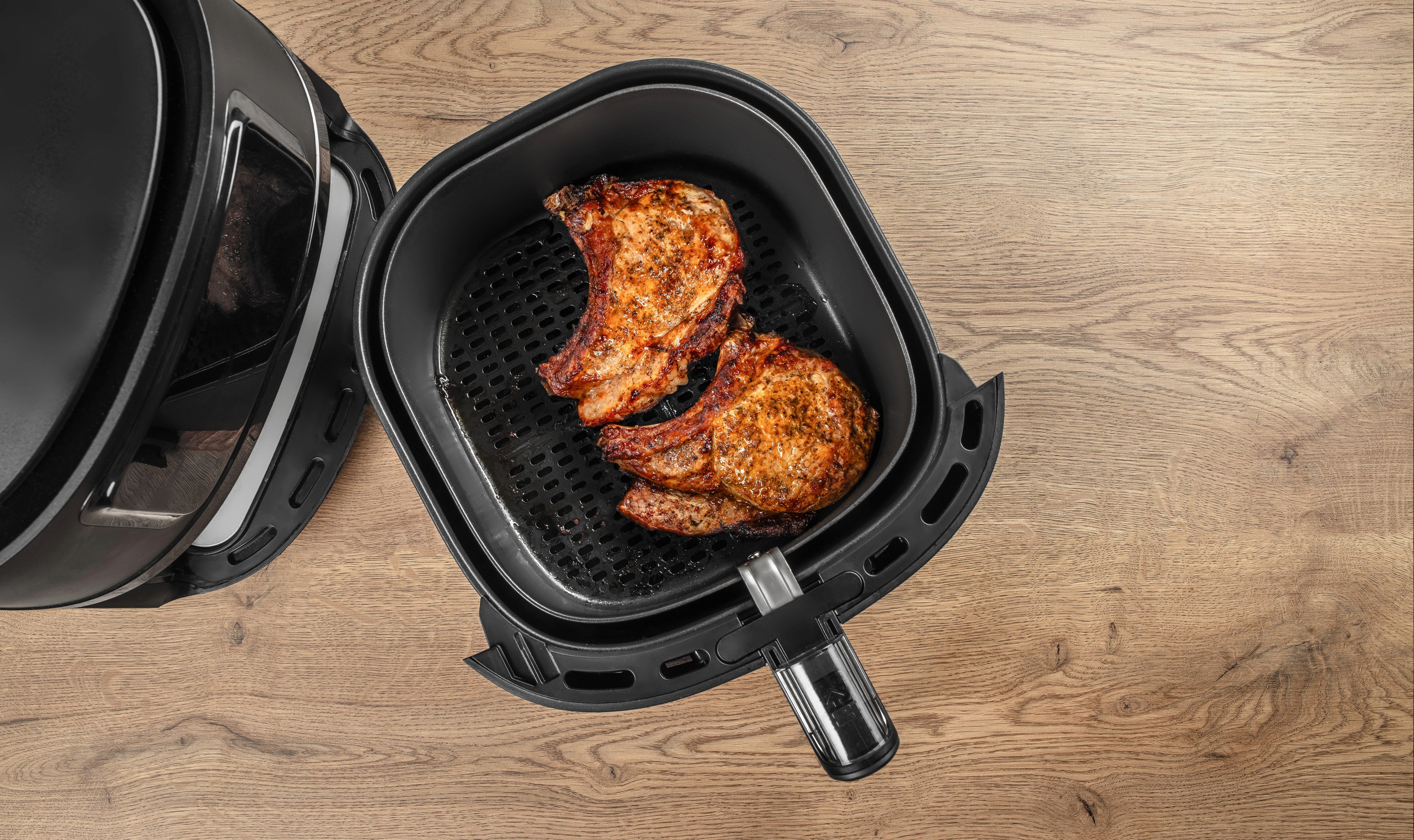 Receita de Bisteca de Porco na Air Fryer