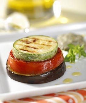 Legumes ao Pesto