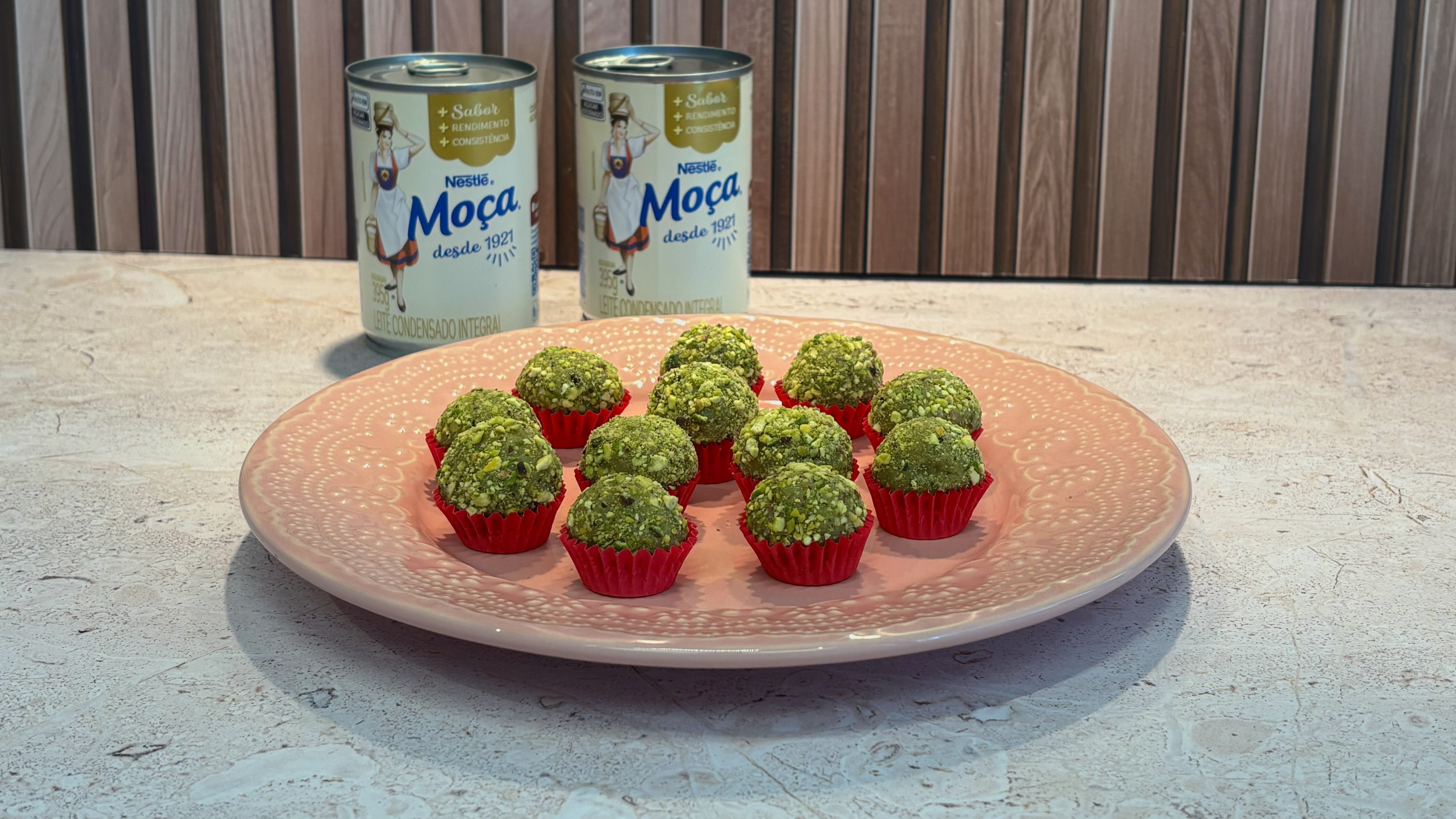 Receita de Brigadeiro de Pistache